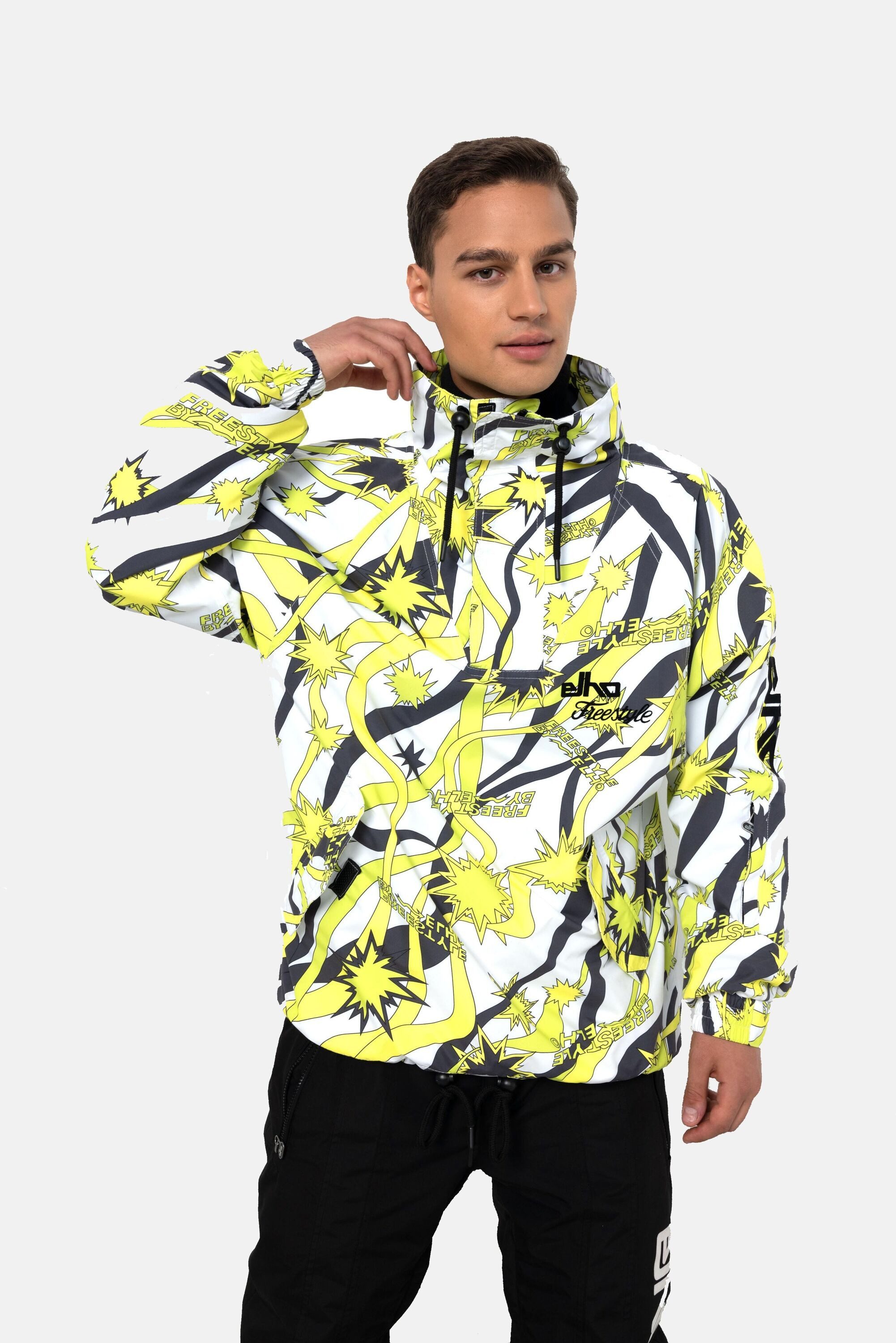 Elho Skijacke Klausen 89 seitliche Eingrifftaschen mit Zipper