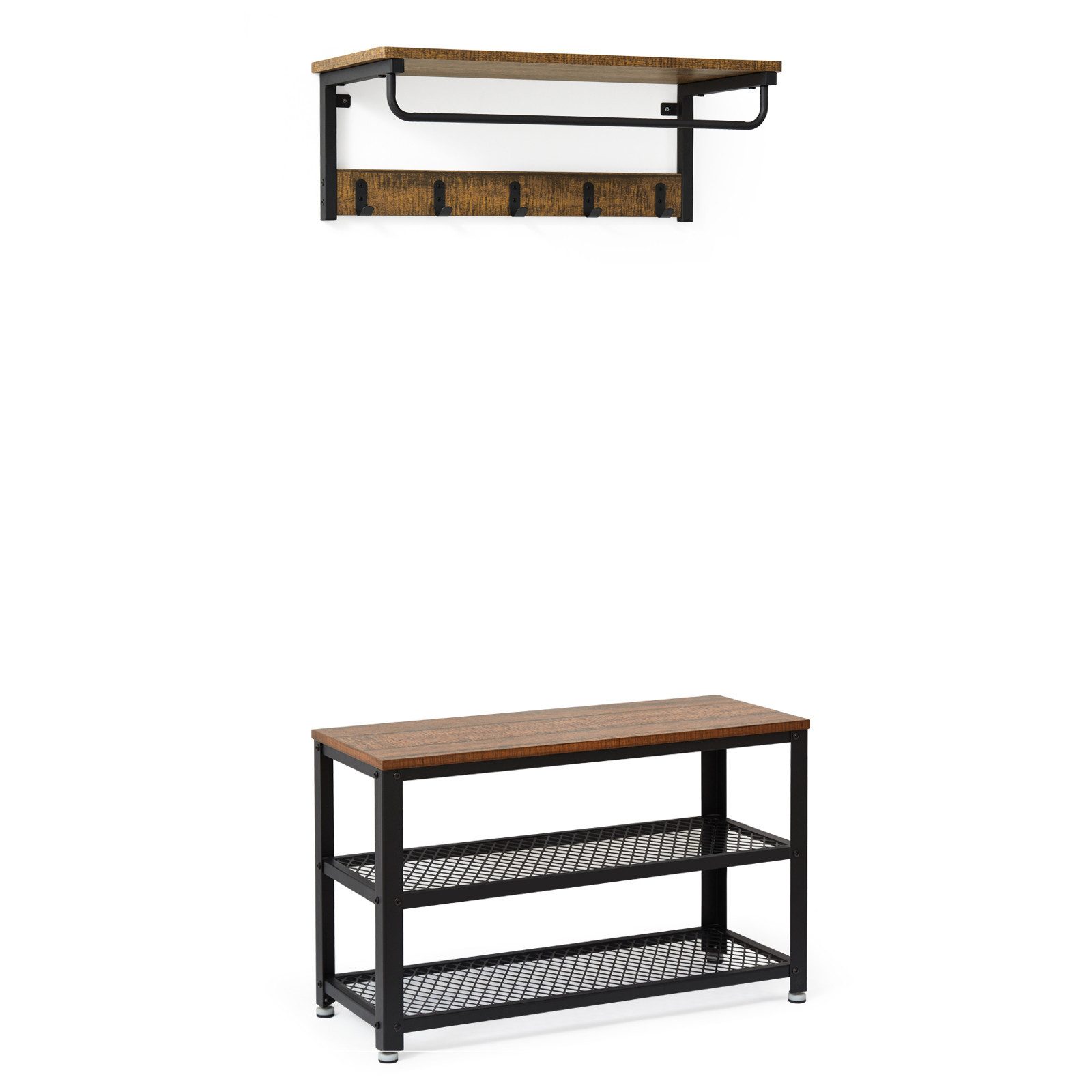 Mondeer Garderoben-Set (Set, 2-St), Wandregal und günstig online kaufen