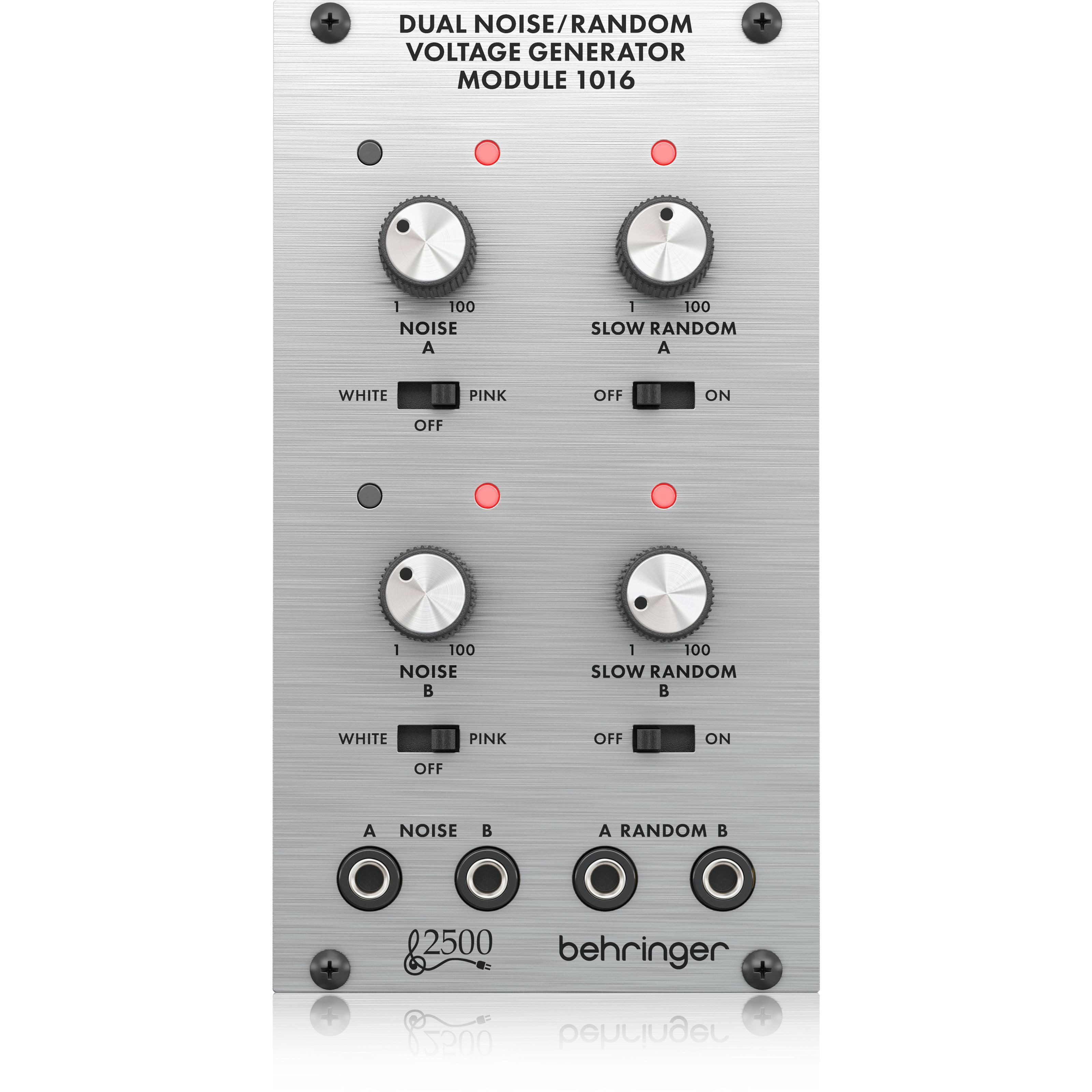 Behringer Synthesizer (Modular Synthesizer, Noise-Module), Dual Noise / Random Generator 1016 - Noise Modular Synthesizer