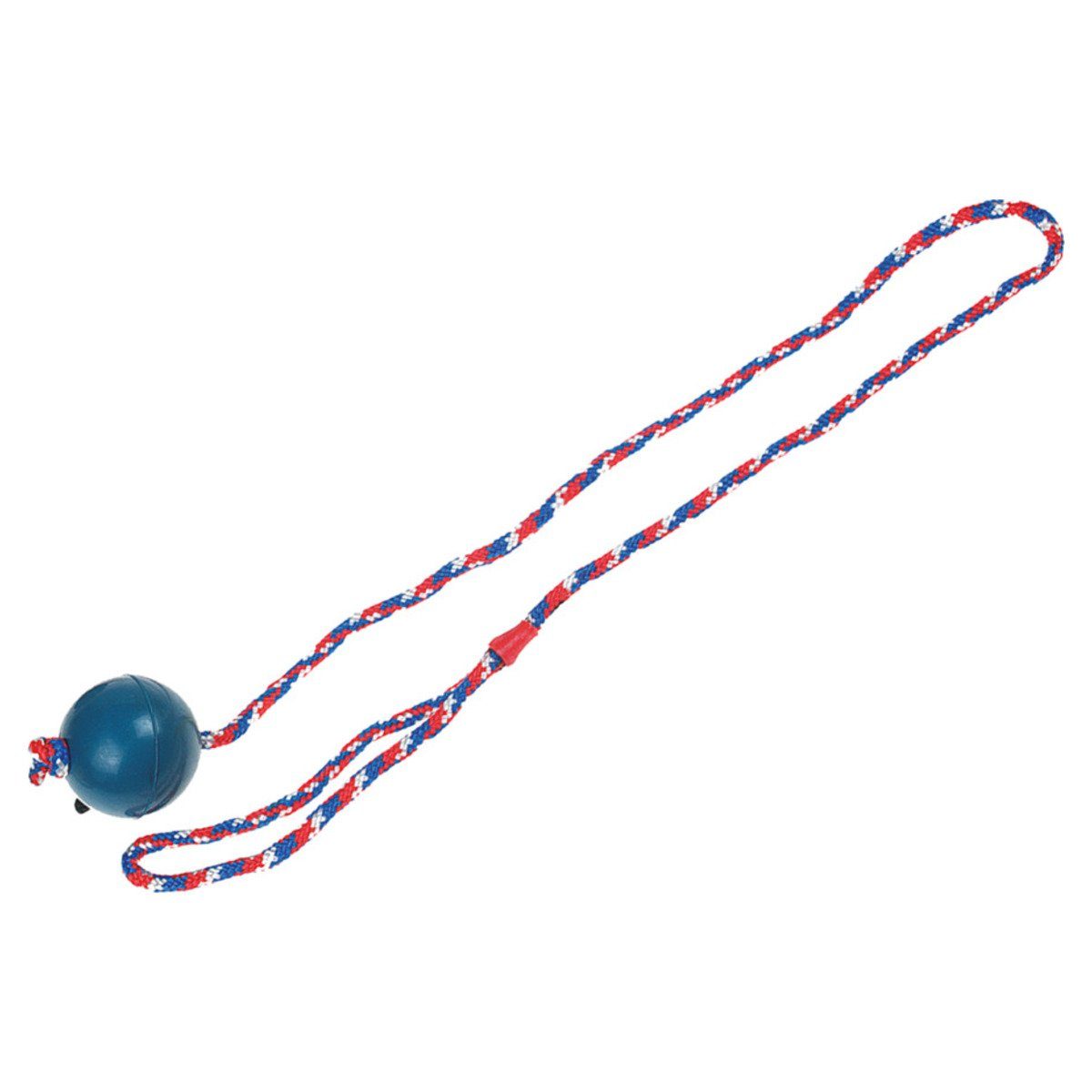 Karlie Outdoor-Spielzeug Gummiball mit Seil