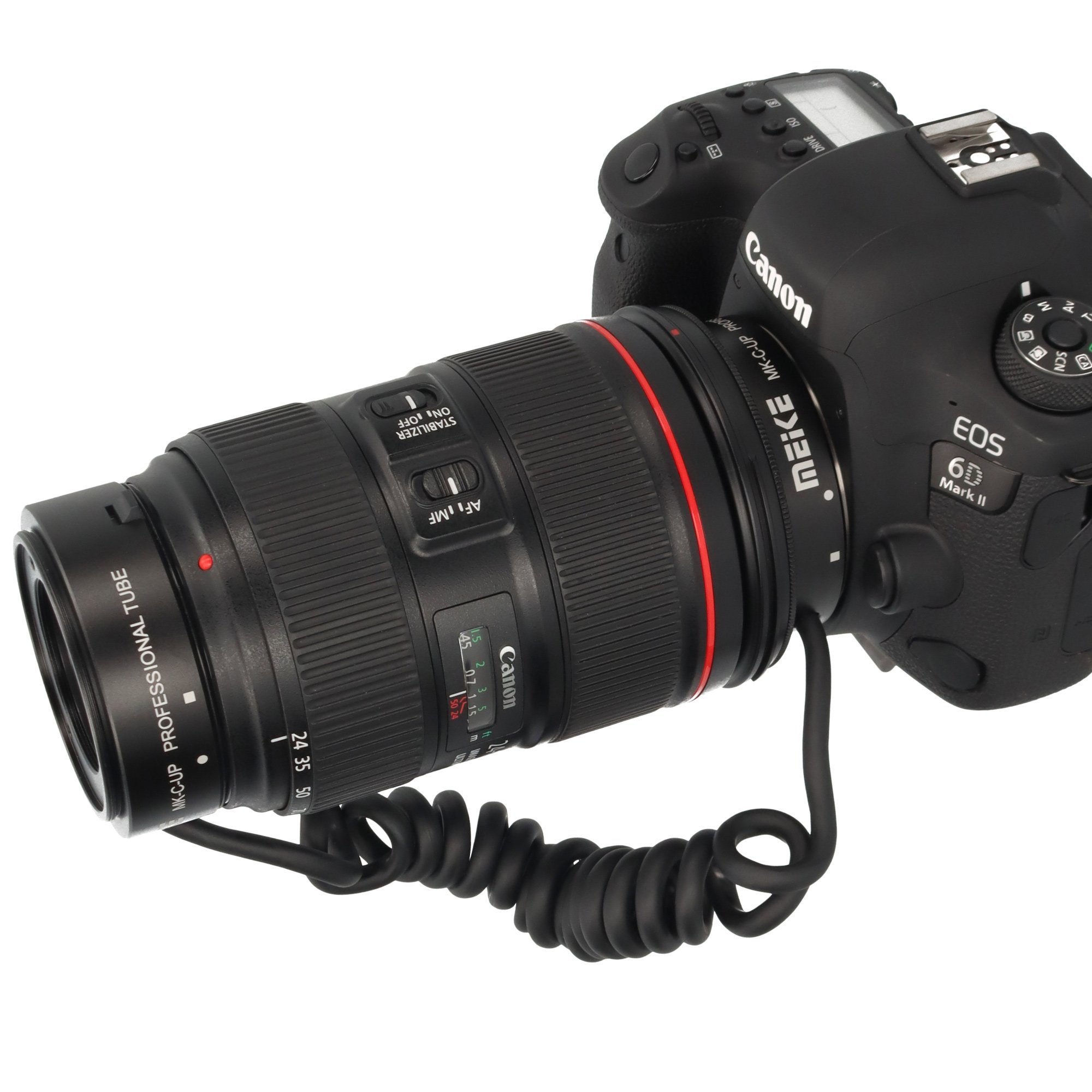 Meike Multifunktionale elektronische Makro-Zwischenringe Canon EOS MK-C-UP Makroobjektiv