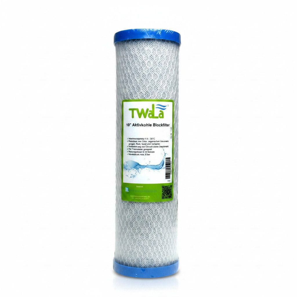 TWaLa Filtereinsatz, 6x 10" Aktivkohleblock 10 µm Umkehrosmose