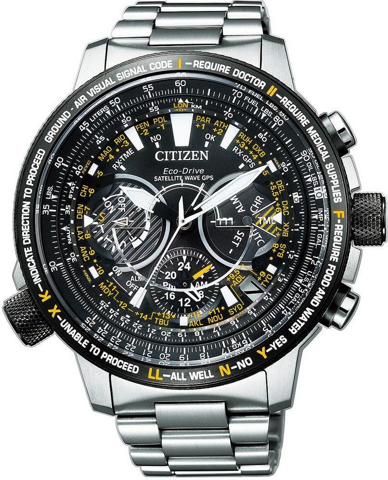 Citizen Solaruhr »Satellite Wave Eco-Drive F950, CC7014-82E« online kaufen | OTTO