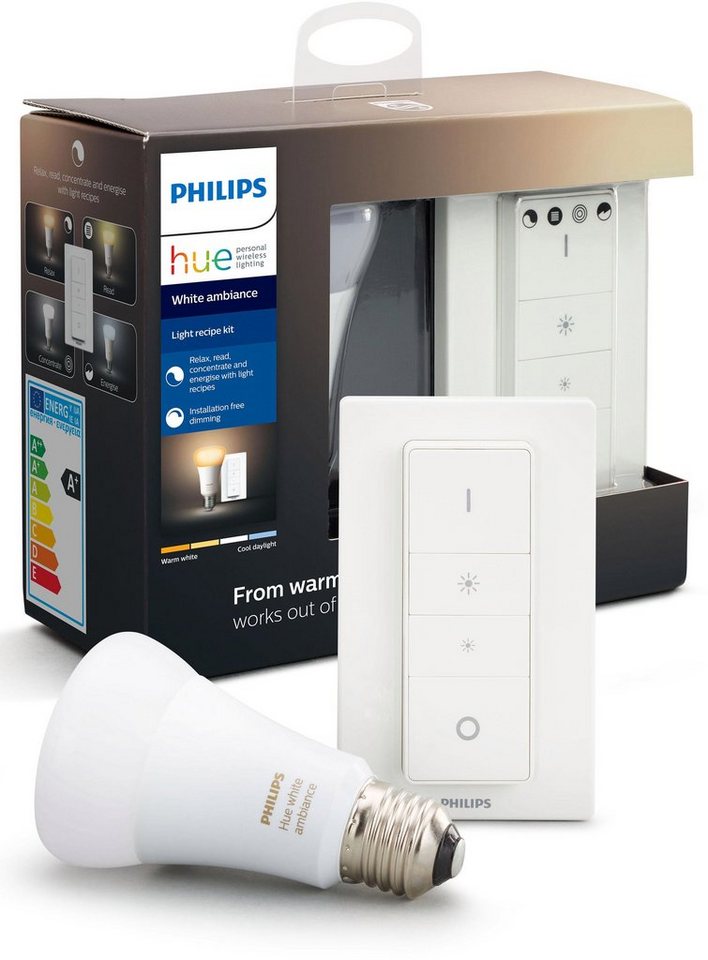 Philips Hue »White Ambiance LightRecipe Kit Dimmschalter« LED