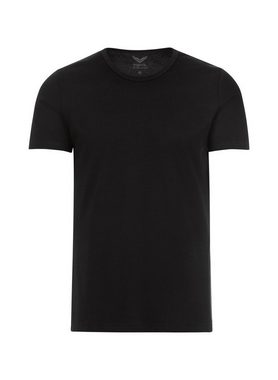 Trigema T-Shirt aus Baumwolle/Elastan