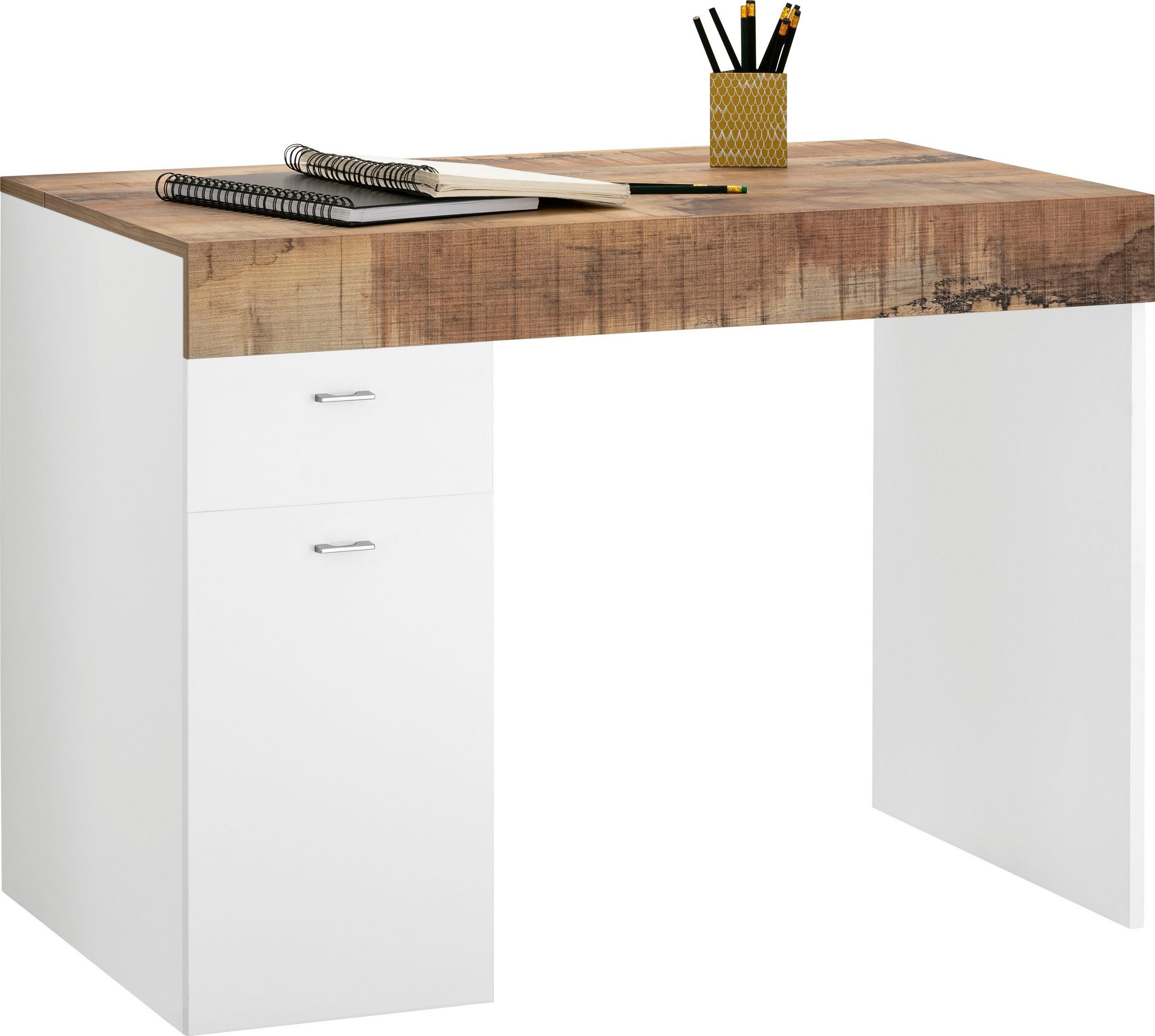 freiraum Schreibtisch Sliding, ausziehbarer Tischplatte - 100x75x60 (B/H/T)