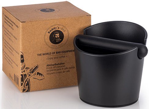 Buddy's Ausklopfbehälter Buddy´s Bar - Barista Edition, Premium, für Espresso Kaffeesatz aus dem Siebträger, ABS