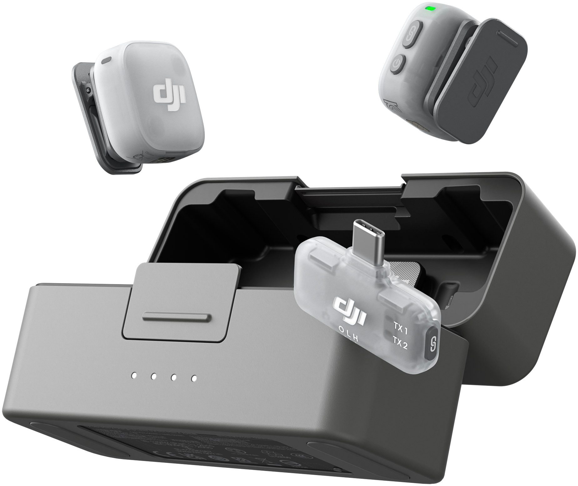 DJI Mikrofon Mic Mini 2 (1 TX + 1 Mobile RX + Charging Case) (Set)