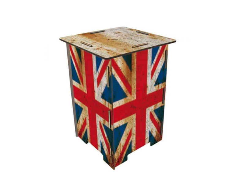 WERKHAUS® Hocker, Fotohocker 148 - Flagge Union Jack