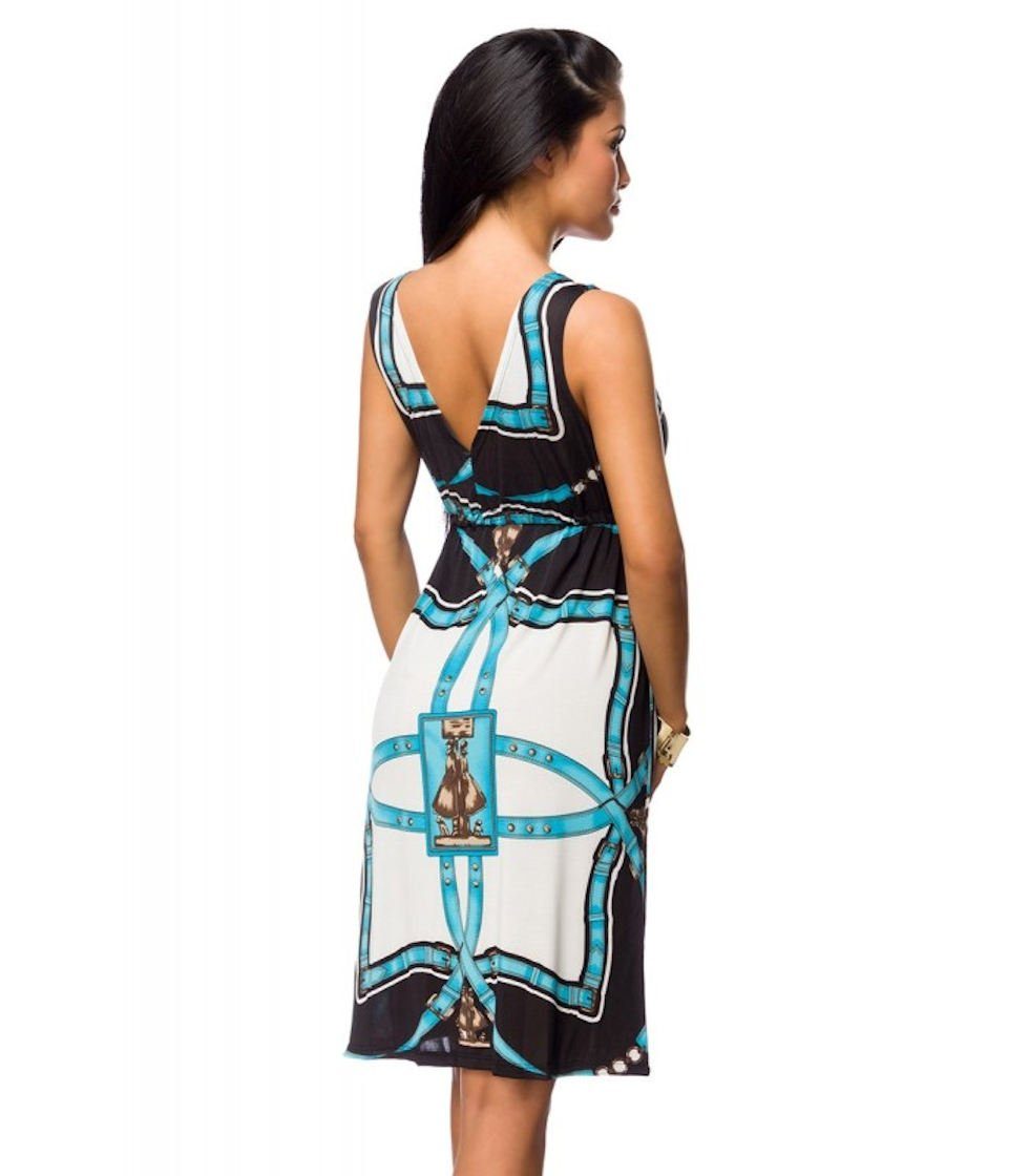 Atixo Sommerkleid Sommerkleid luftiges Minikleid Damen-Kleid günstig online kaufen