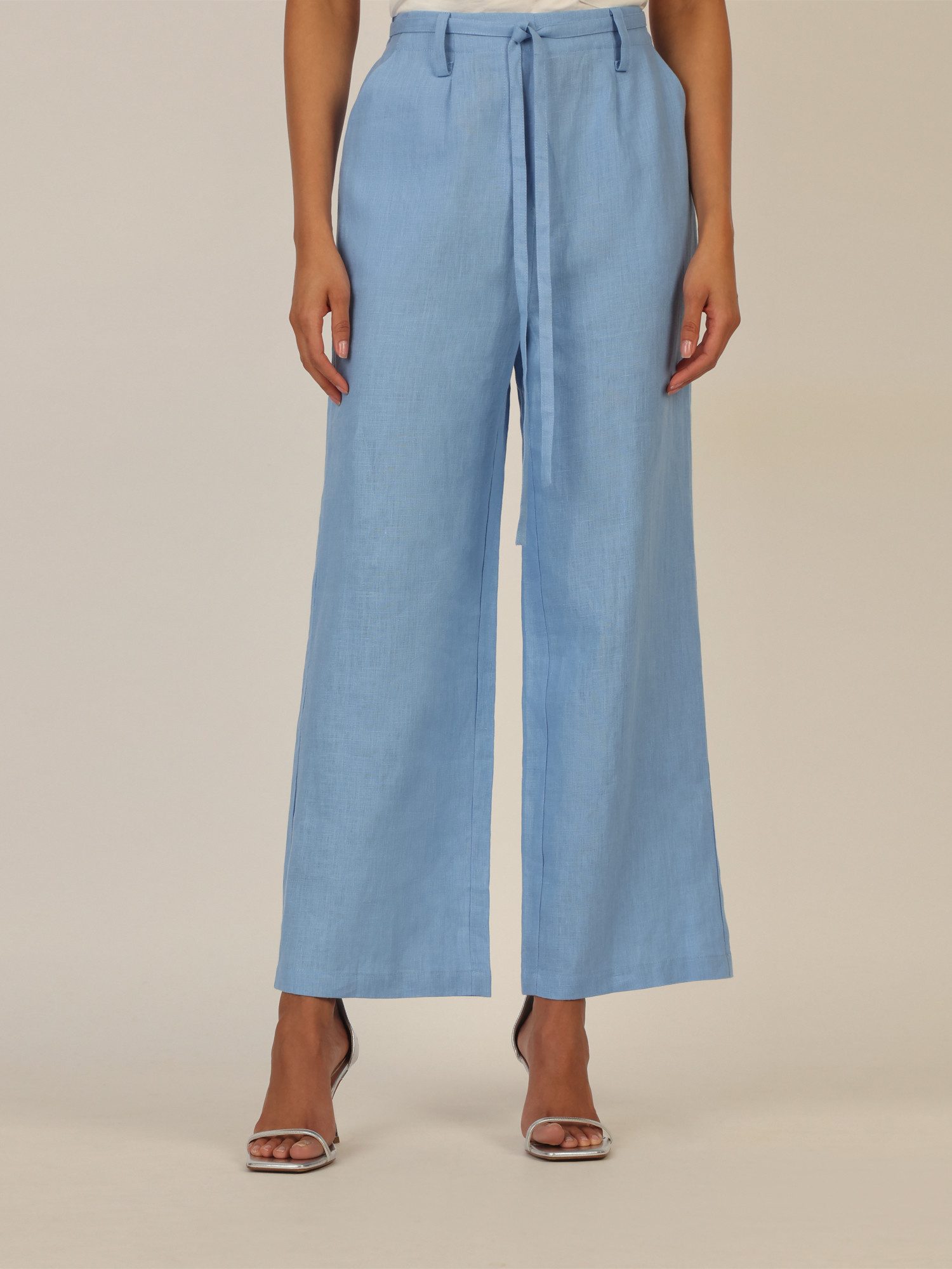 mint & mia Stoffhose mit Bindegürtel