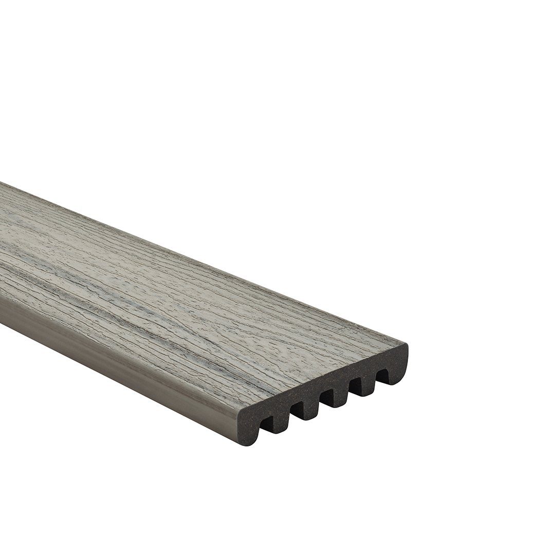 Trex Terrassendielen Enhance Naturals WPC Balkondiele Holzoptik ohne Nut, 0,70 m², BxL: je 14x488 cm, 25,40 mm Stärke, (1-St., Stück 4,88 Meter), Dielen frei von streichen oder ölen