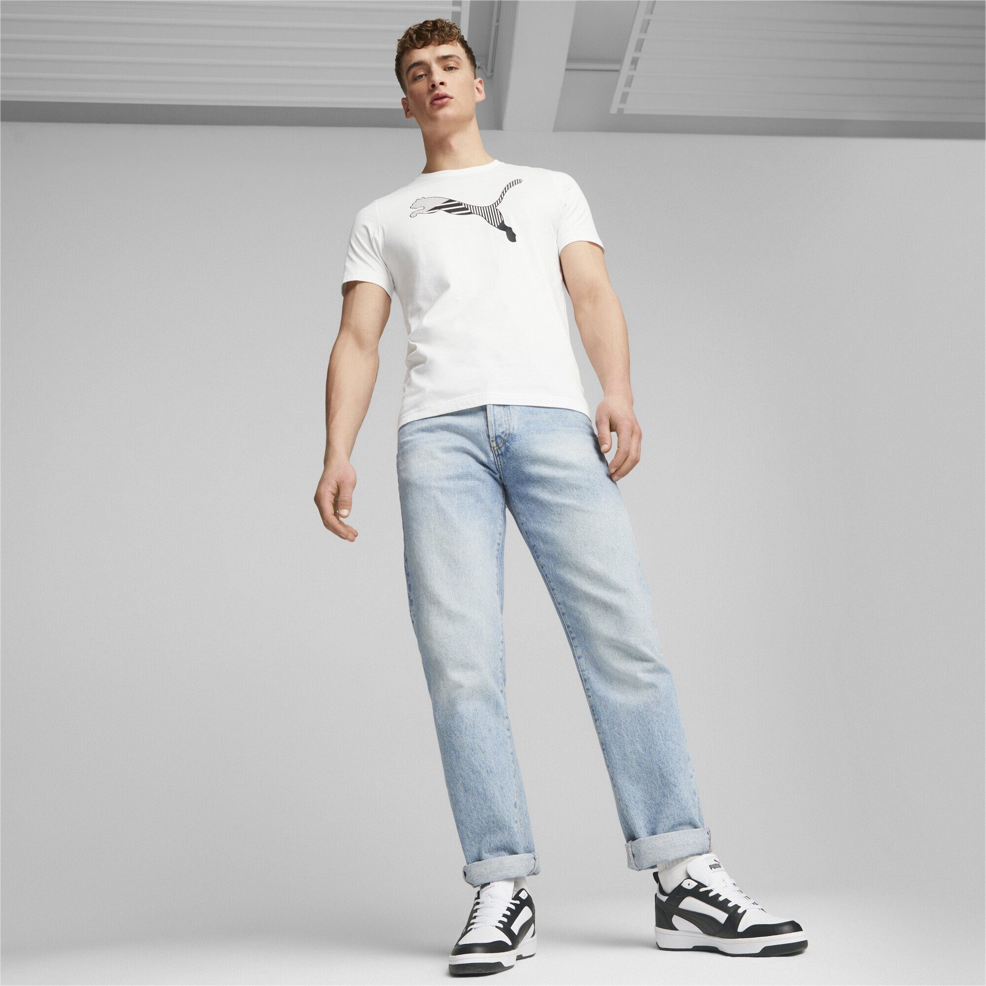PUMA Rebound V6 Low Sneakers Erwachsene Sneaker – Bild 3 von 5