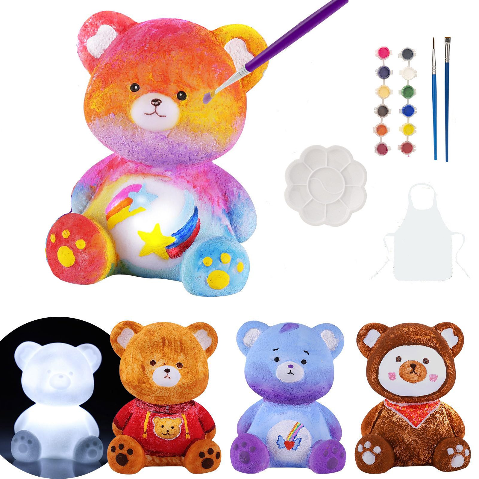 Coonoor Nachtlicht DIY Malset Kinder Nachtlampe, günstig online kaufen