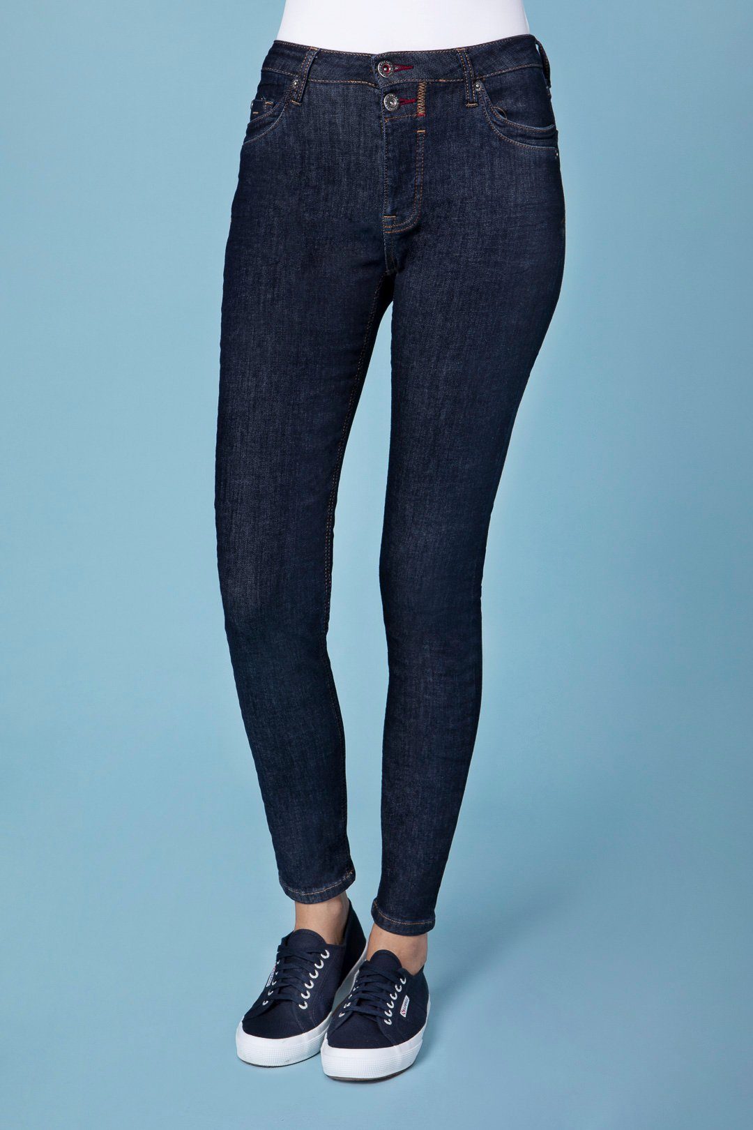 BLUE FIRE Stretch-Jeans BLUE FIRE LARA rinse washed 1136.251
