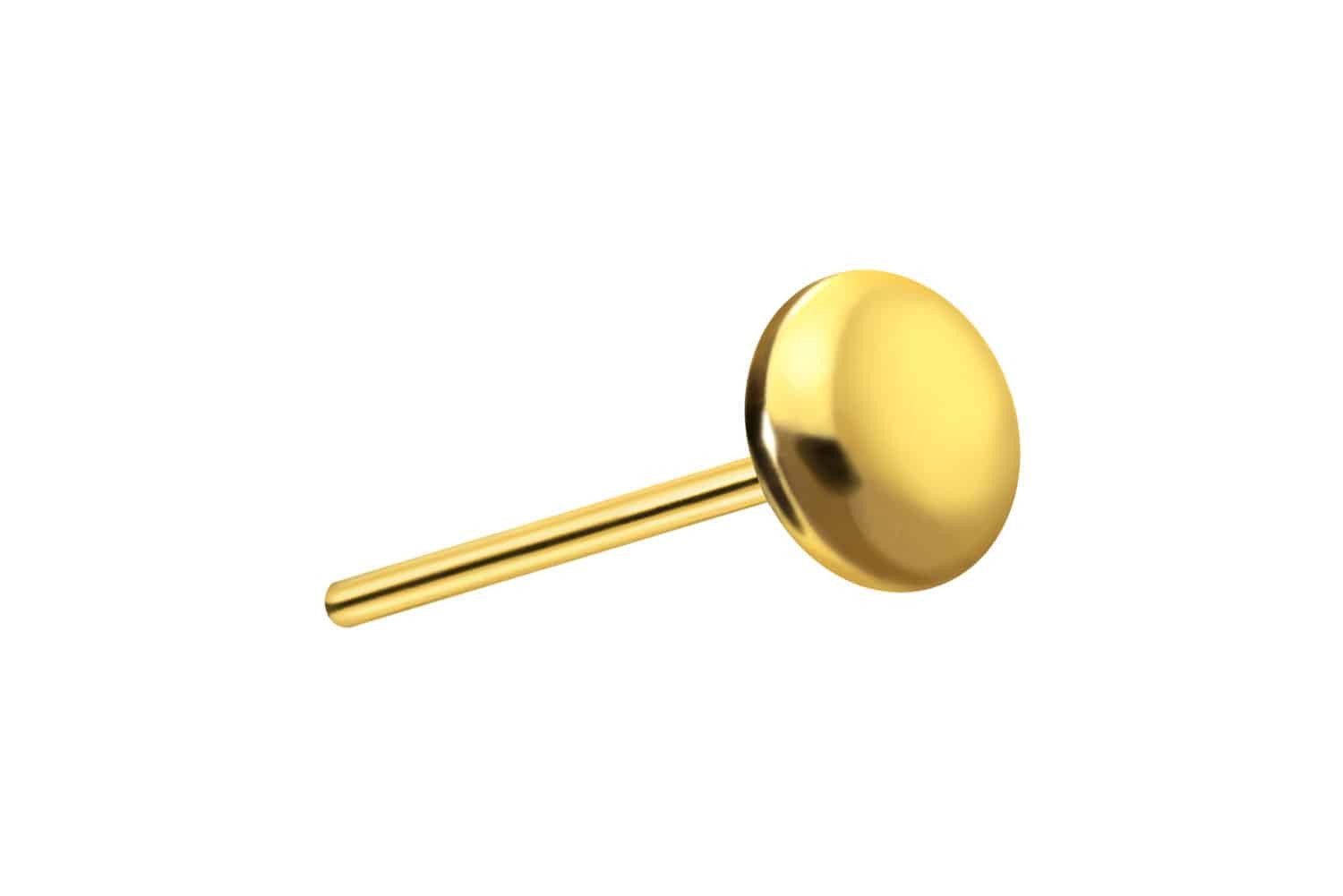 Piercing-Set Titan Disc mit Push Pin