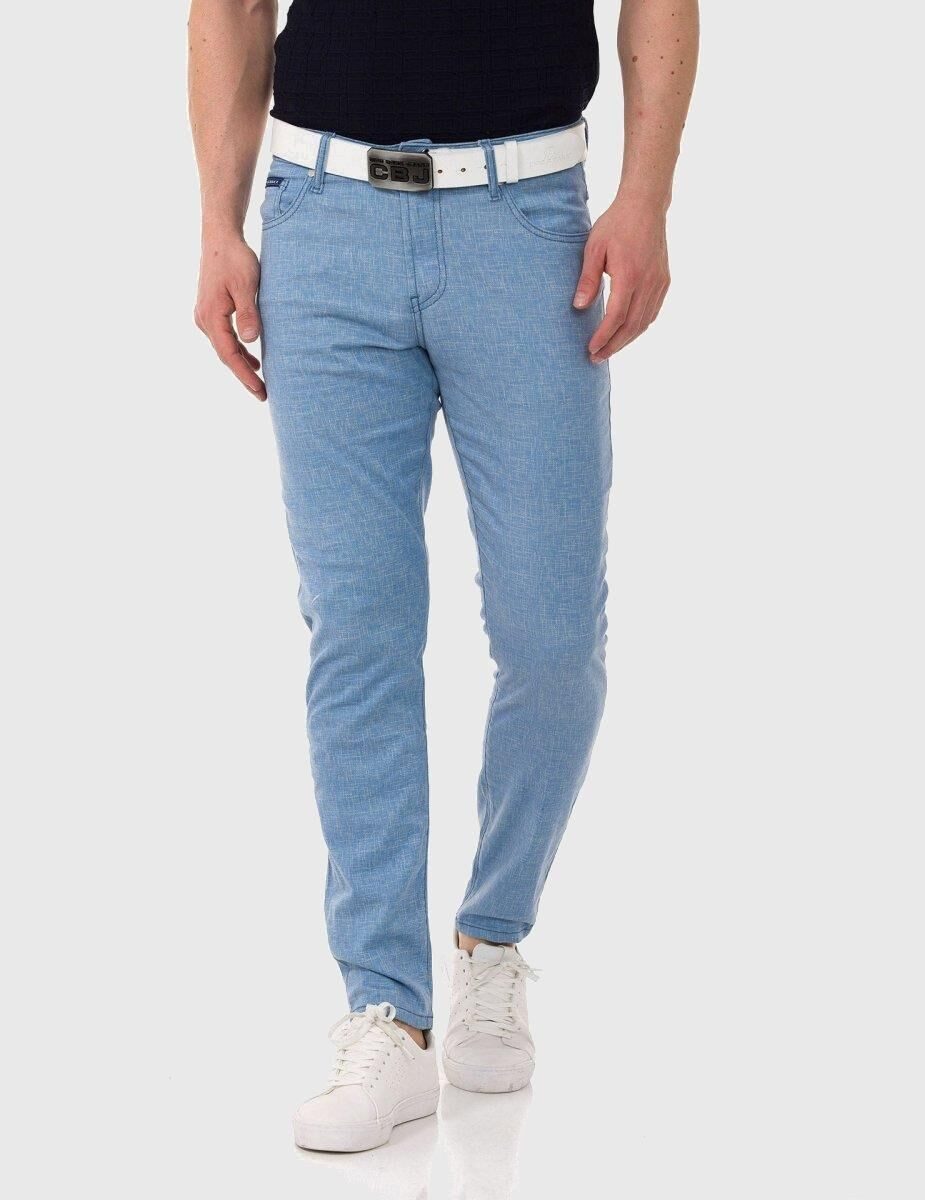 Cipo & Baxx Stoffhose Hose im unifarbenen Look
