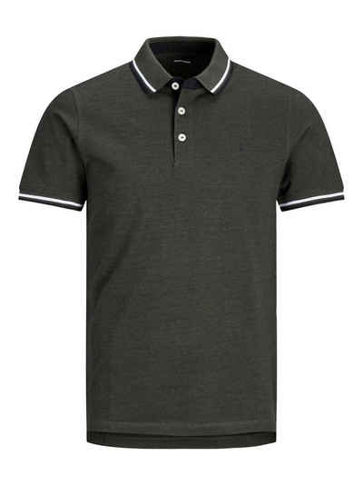Jack & Jones Poloshirt »3613« (1-tlg) Herren Polo Shirt Kurzarm Uni Hemd JJEPAULOS Pique Baumwolle