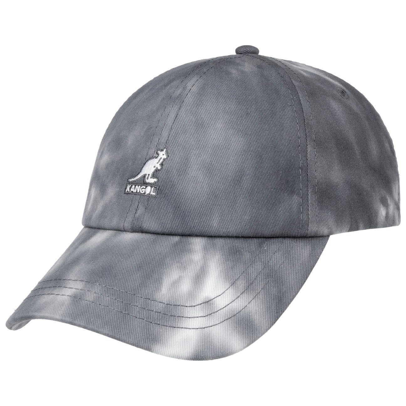 Kangol Baseball Cap (1-St) Basecap Metallschnalle grau