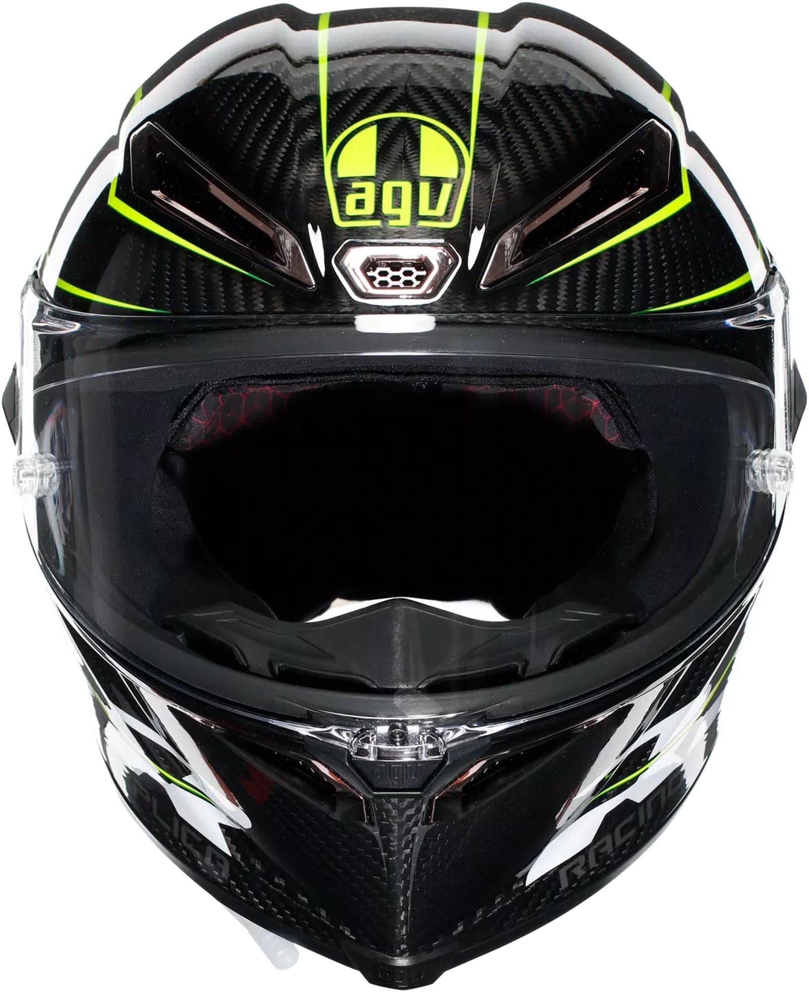 AGV Motorradhelm Pista GP RR Performante Carbon Helm, Notfallsystem-polsterung (eqrs)