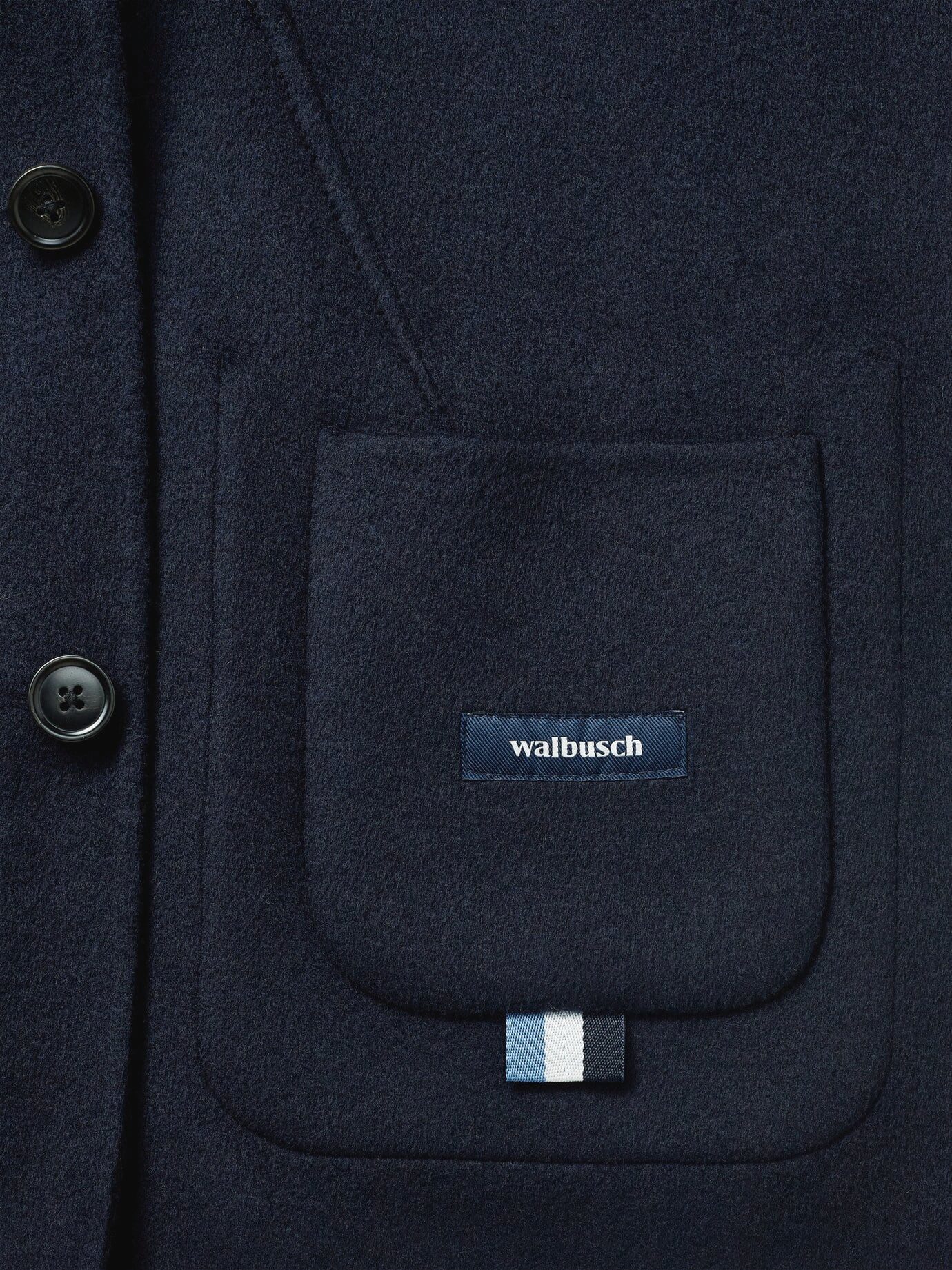 Walbusch Sakko Herren Doubleface Sakko aus Wollmischung Regular fit, wärmend – Bild 4 von 4