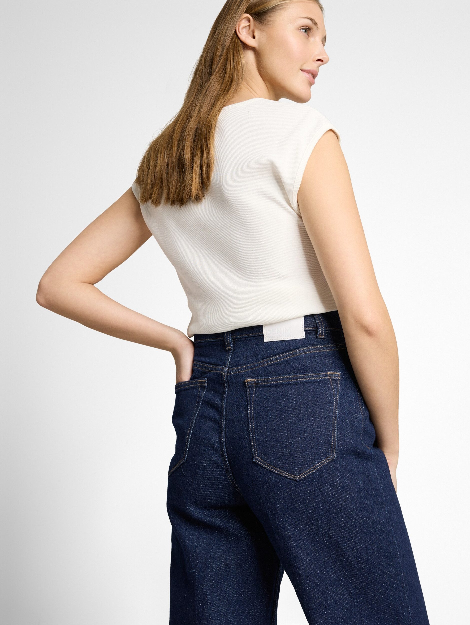 TOM TAILOR Denim Skinny-fit-Jeans Jeans TTLINOU WIDE - Regular Fit