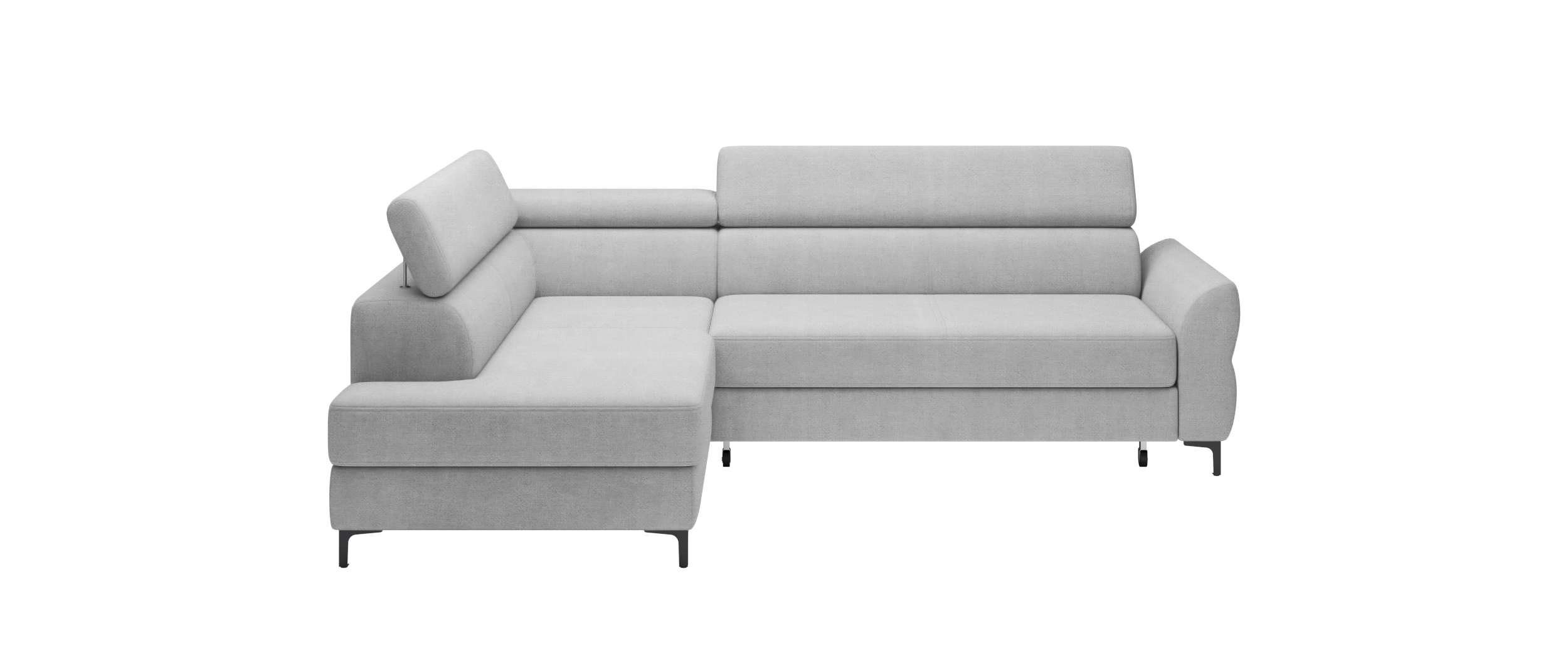 Stylefy Ecksofa Kopfteilverstellung L-Form, Parker Bettfunktion, wahlweise mit Bettkasten, inklusive rechts Stylefy bestellbar, Ecksofa, Eckcouch, oder links mit mane