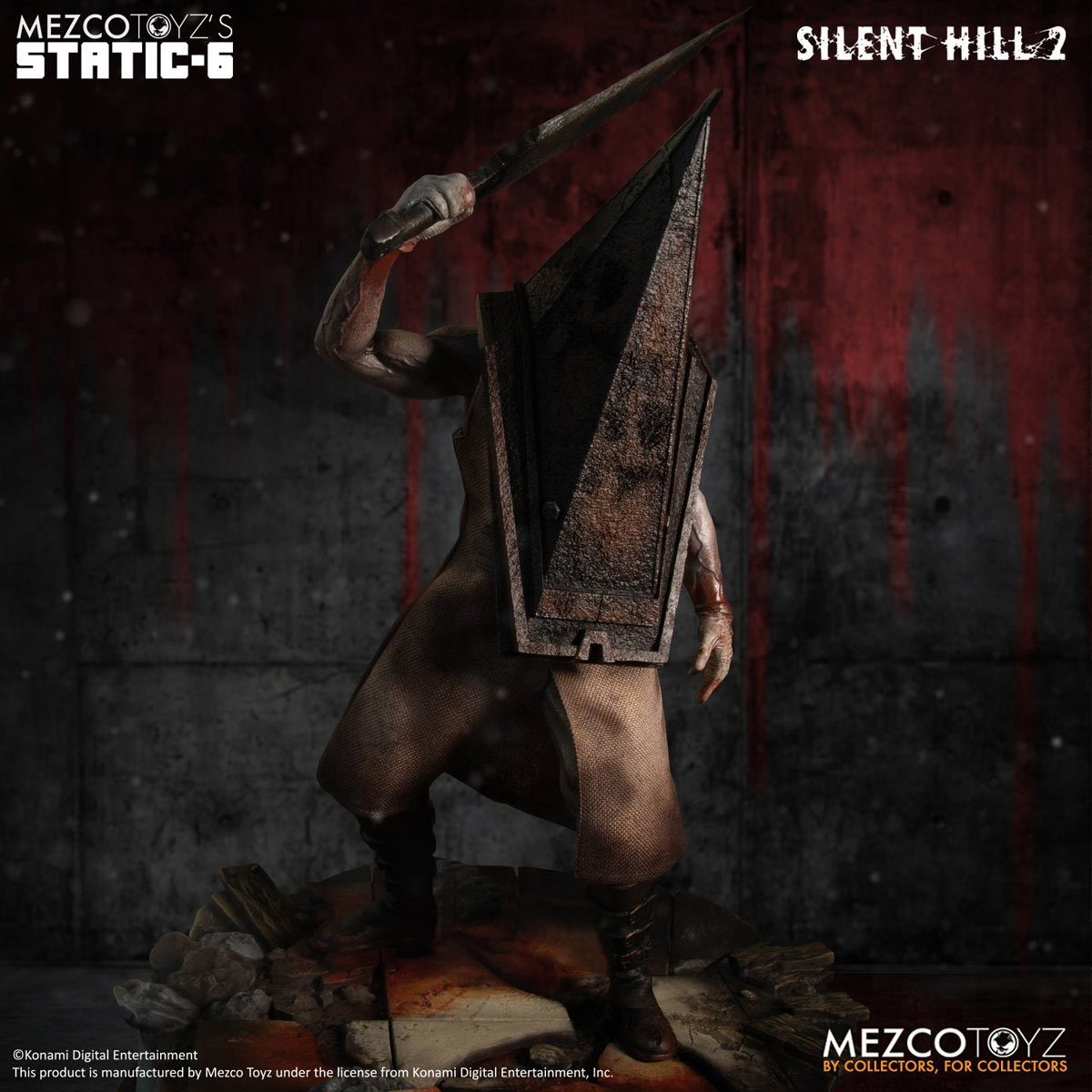 Red Statue 1:6 Thing MEZCO 2: Pyramid Six Dekofigur Silent Static Hill