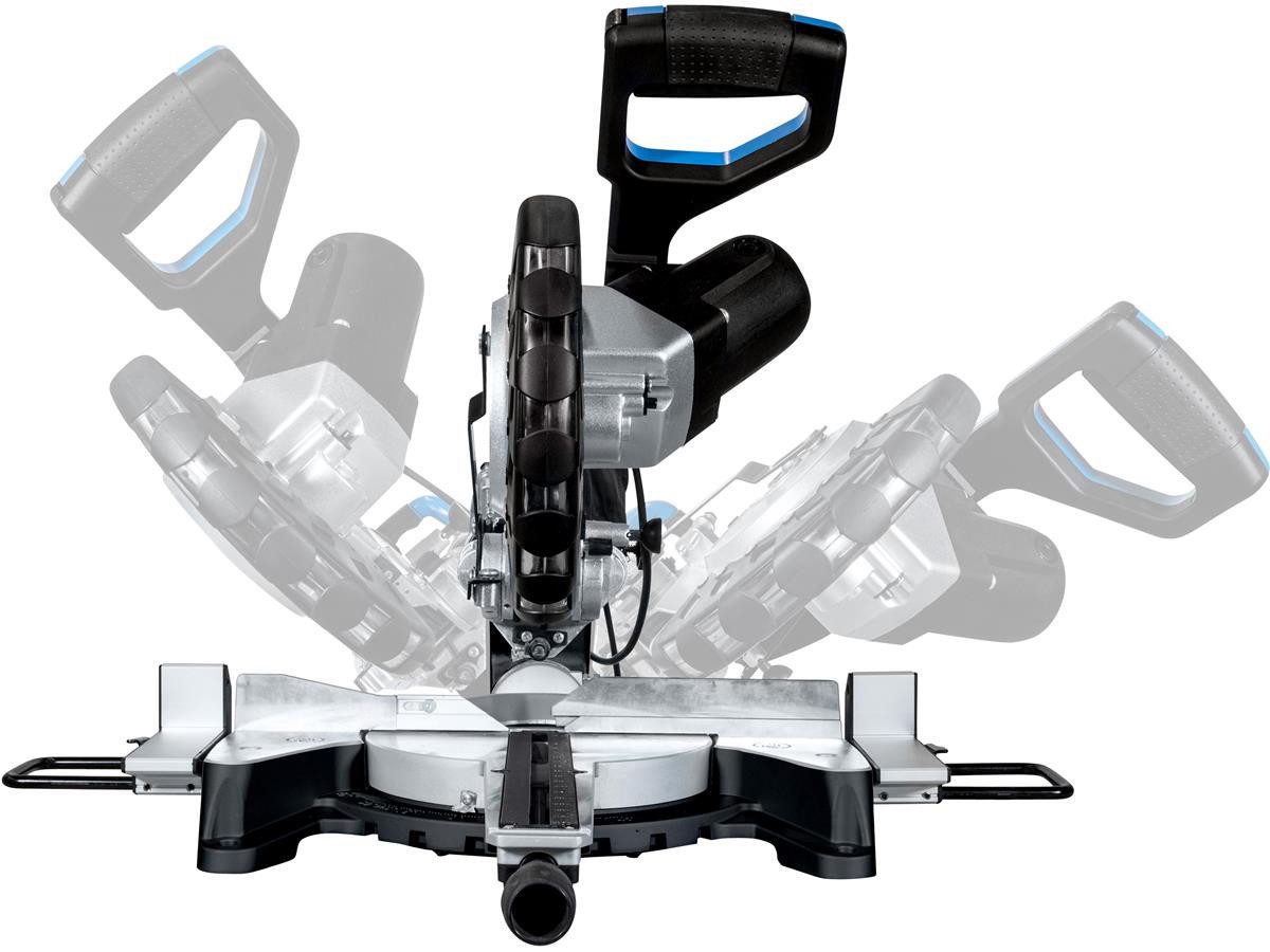 Güde Kappsäge Radialsäge GRK 2134.1 BSL, Set, 1500 W, Sägeblatt-Ø: 210 mm mit 24 Zähnen, inkl. Spanauffangsack