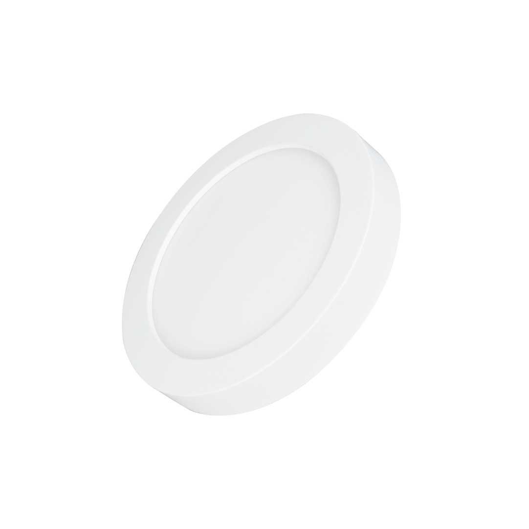 LUXULA Aufbauleuchte LUXULA LED Aufbaupanel Ø18 cm 12 W CCT einstellbar, Farbwechsler