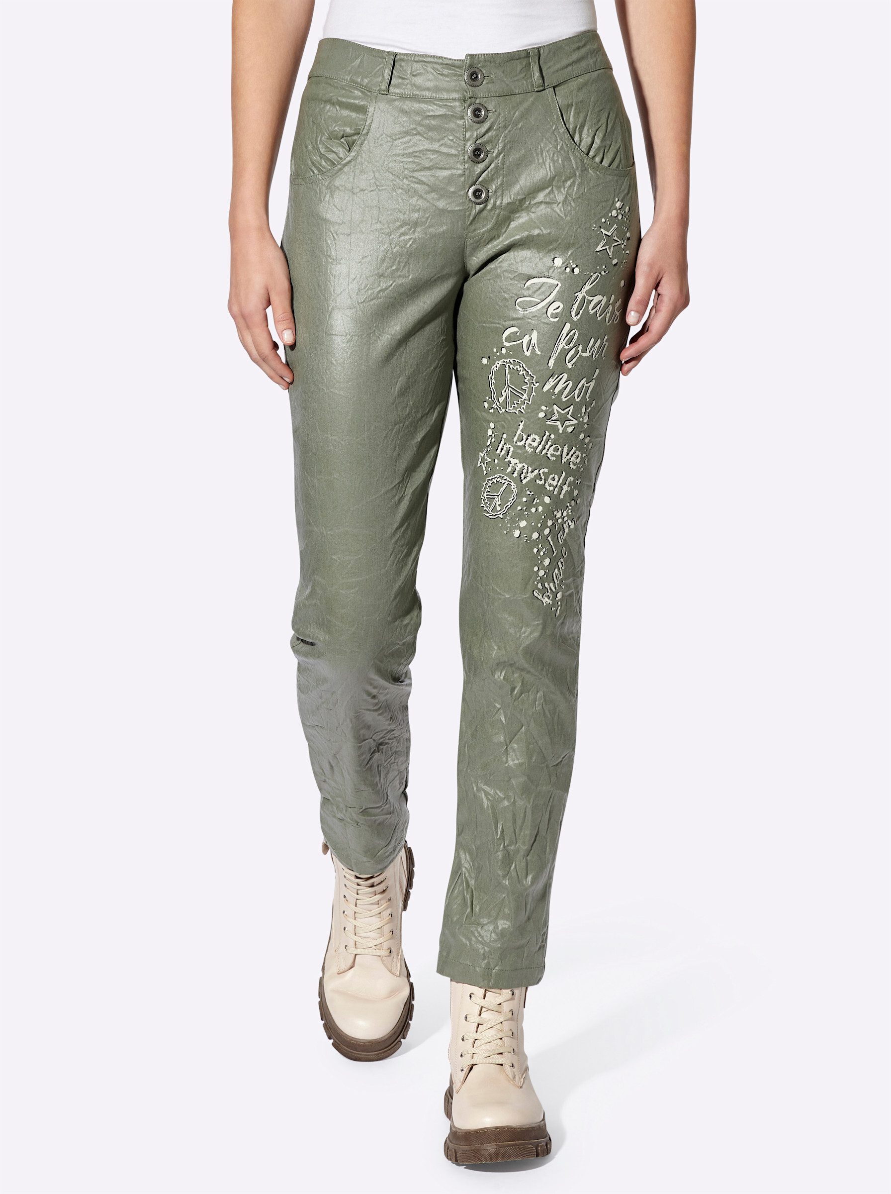 heine Jerseyhose Bengalinhose Innenbeinlänge ca. 74 günstig online kaufen
