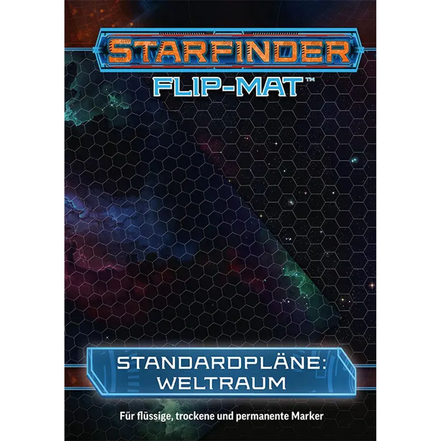 Ulisses Spiele Spiel Starfinder Flip-Mat: Einfaches Sternenfeld