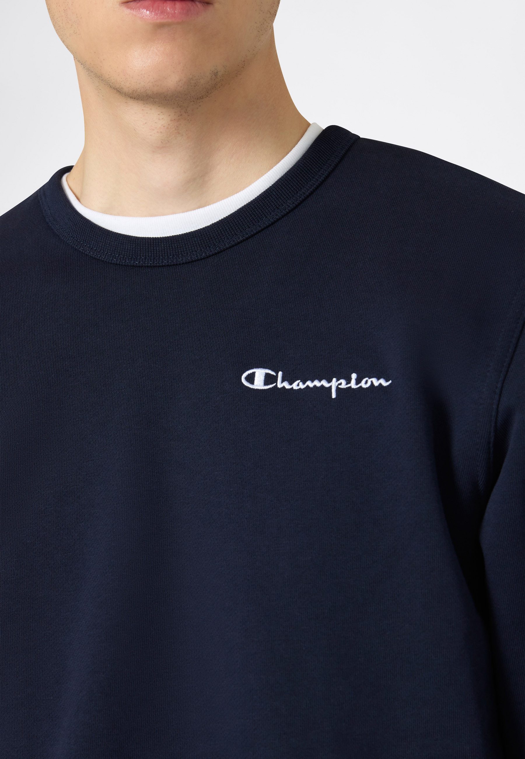 Champion Sweatshirt ICONS CONTRAST Fleece Crewneck Sweatshirt