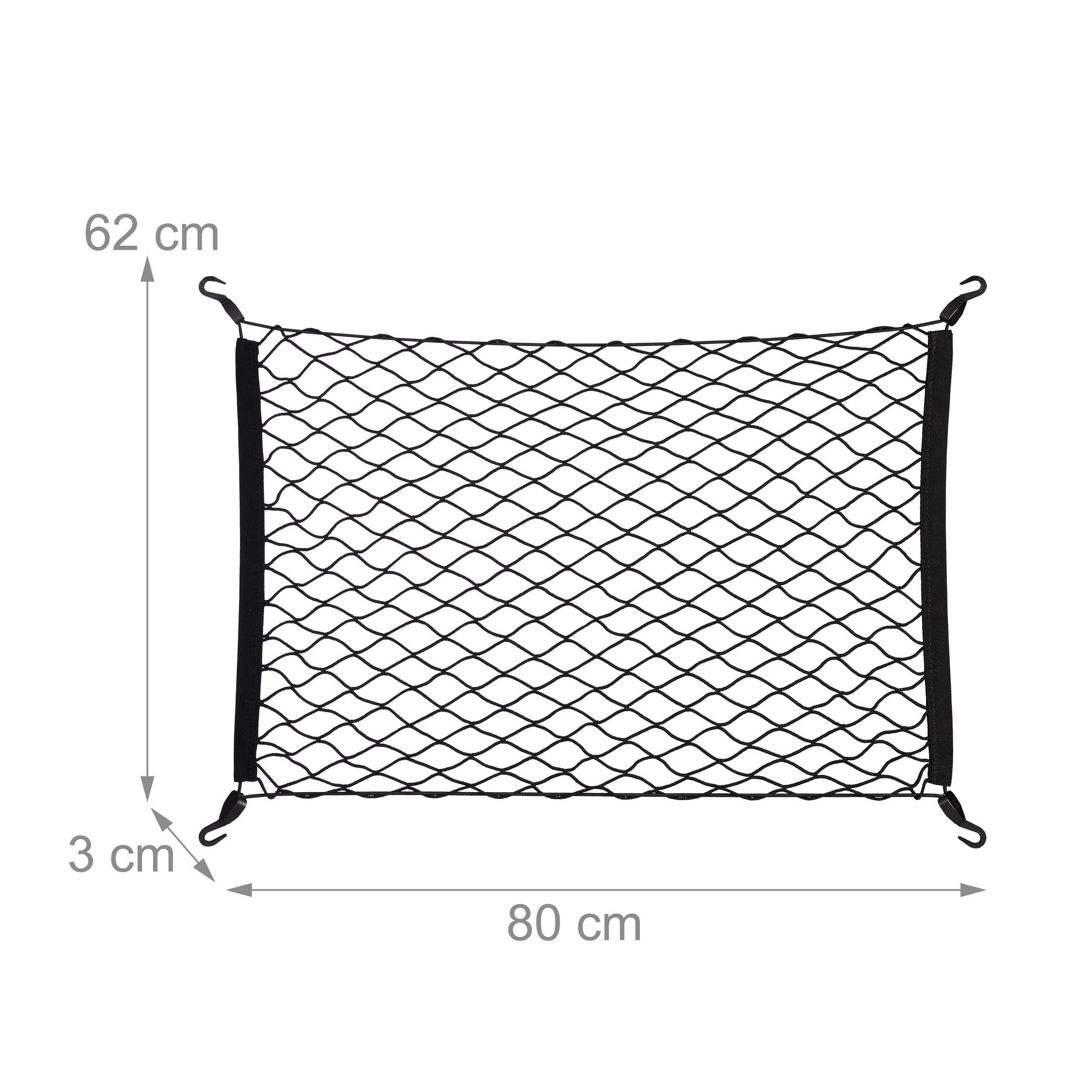 relaxdays Anhängernetz Gepäcknetz Kofferraum, BxL: 0.62x0.8 m, (1-St) – Bild 4 von 5