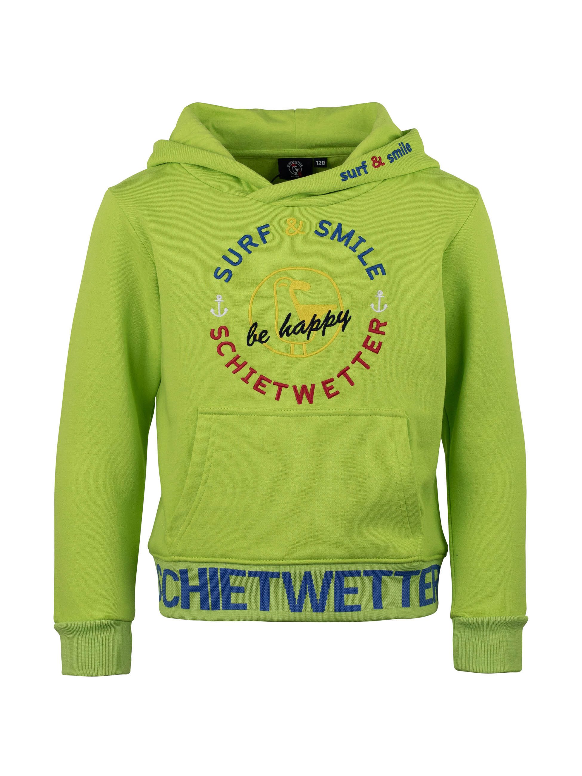 Schietwetter Kapuzenpullover Unisex Kinder (1-tlg)