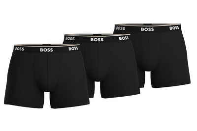 BOSS Boxer Big & Tall (Packung, 3-St., 3er-Pack) Herren Unterhosen Cyclist enganliegende Boxershorts im 3er-Pack
