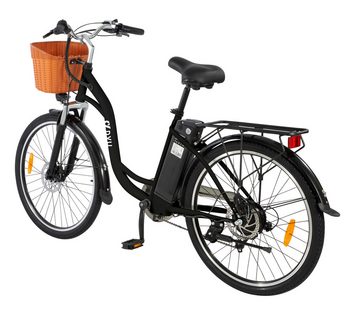 DOTMALL E-Bike DYU E-Bike 26 Zoll 36V 12.5Ah 7 Gang Shimano, 350W Elektrofahrrad