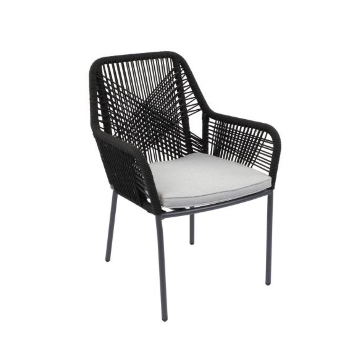 Greemotion Gartensessel Valletta 6er Set stapelbar mit Kissen