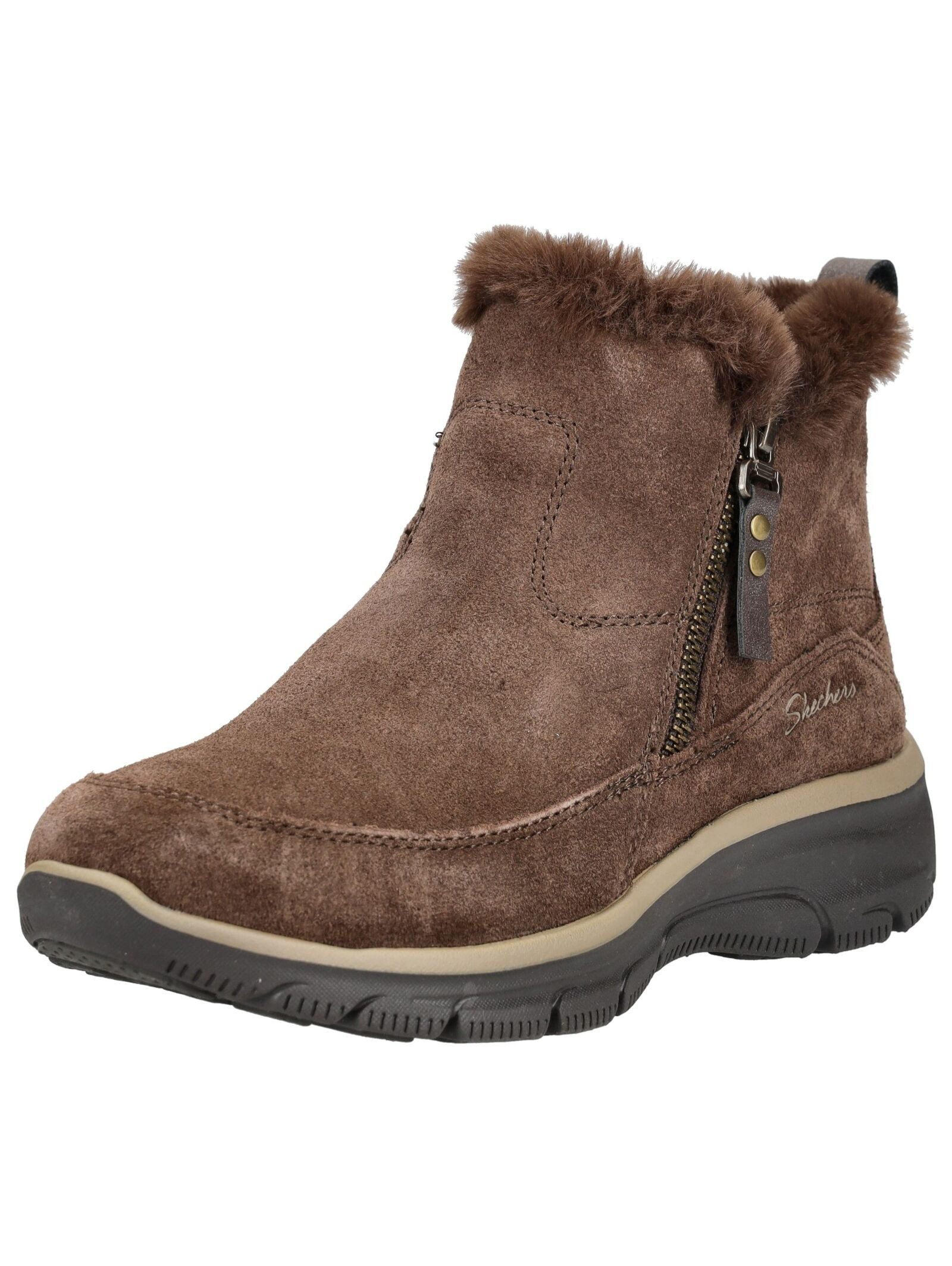 Skechers Skechers Stiefelette Veloursleder/Textil Stiefelette günstig online kaufen