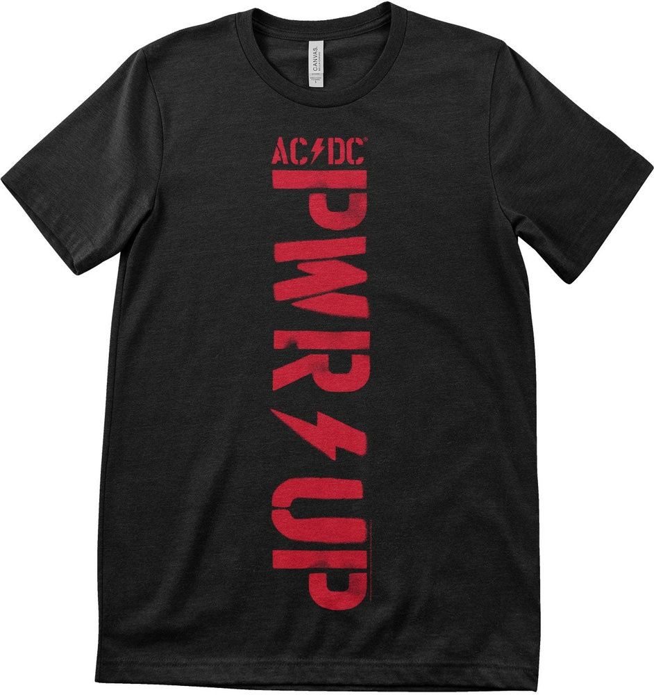 AC/DC T-Shirt Pwr Up Vertical Logo günstig online kaufen