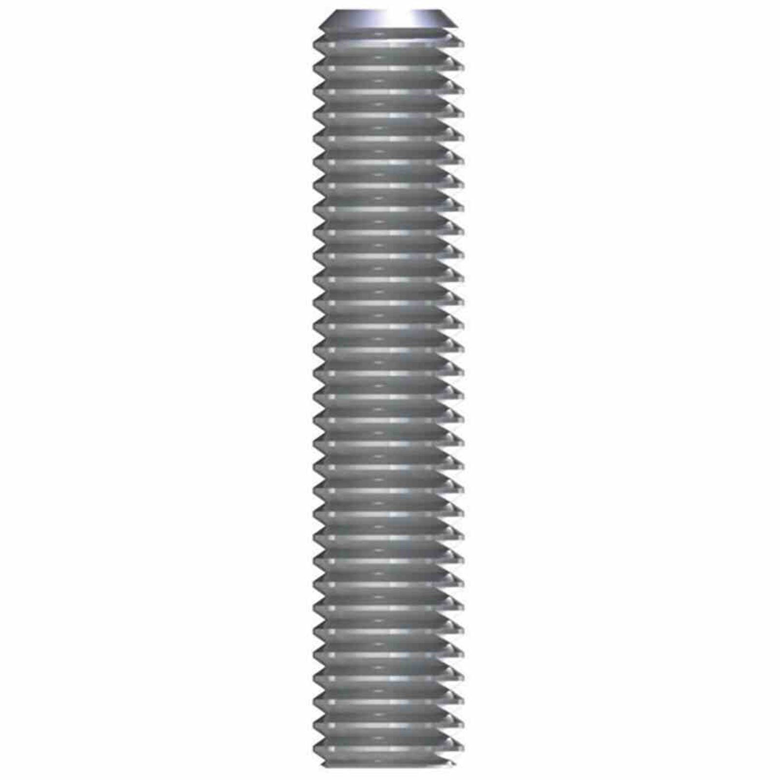 REISSER-Schraubentechnik GmbH Gewindestange Gewindestangen V2A 1m Ø 6 mm Edelstahl A2, gebeizt, passiviert, lose