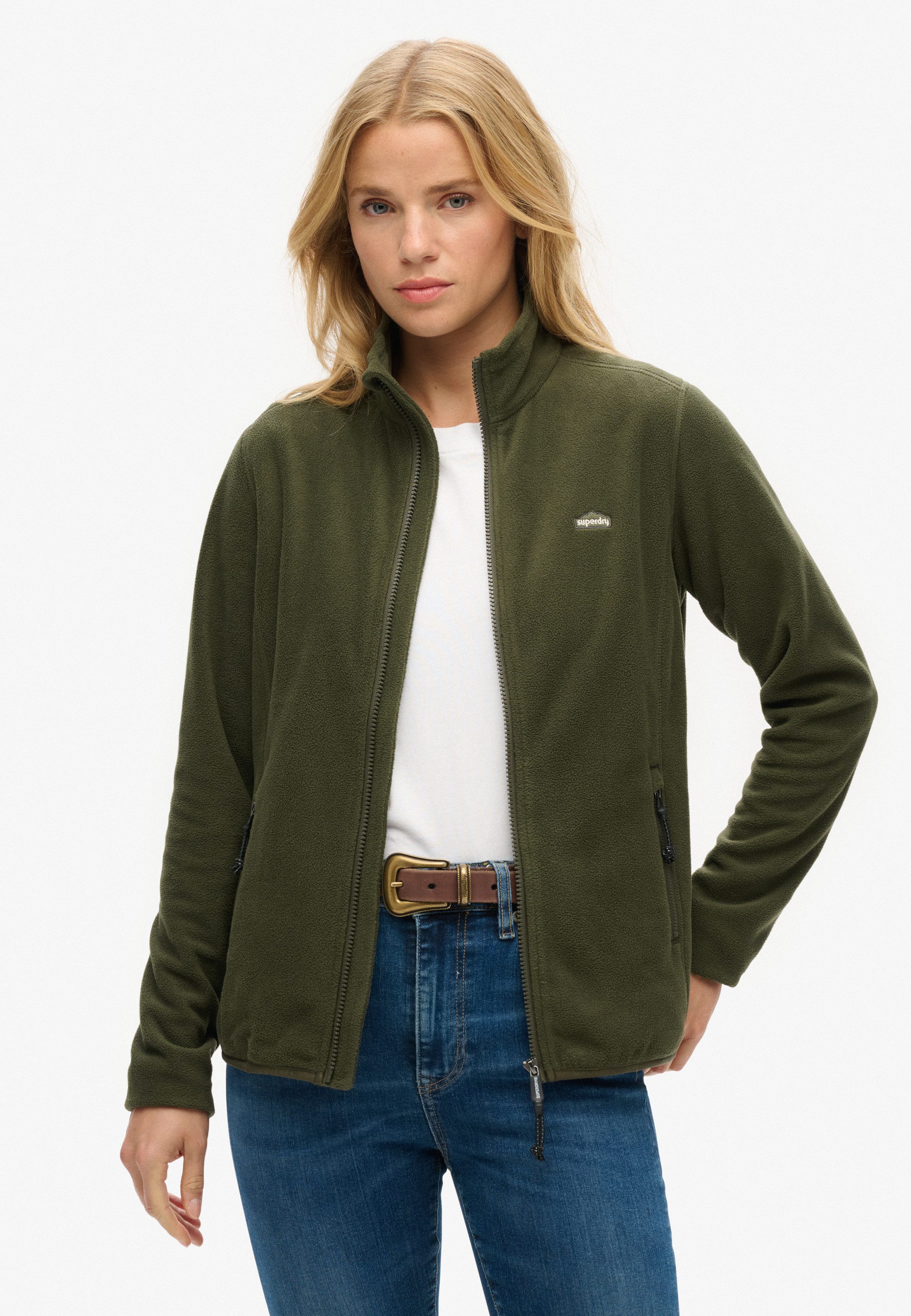 Superdry Sweatjacke POLAR FLEECE FULL ZIP günstig online kaufen