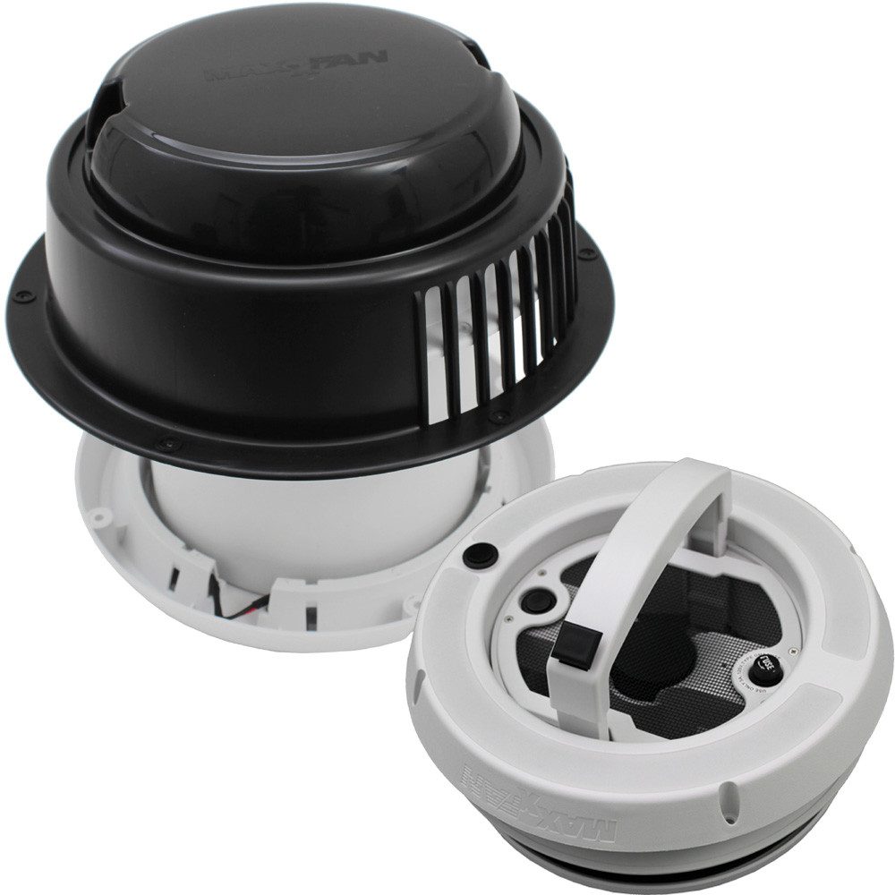 Maxxair Lüftungsgitter MAXXFAN DOME PLUS Dachlüfter Wohnmobil Caravan mit LED Beleuchtung