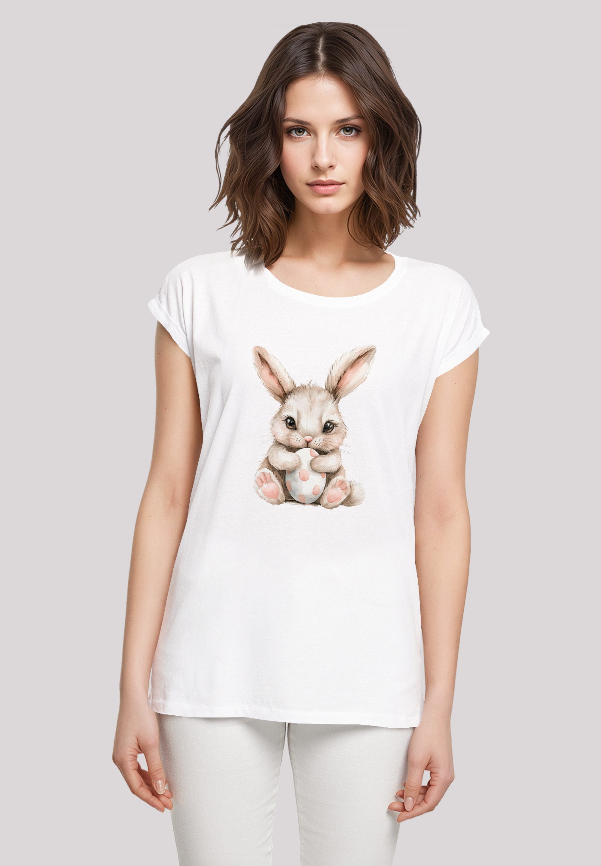 F4NT4STIC T-Shirt Niedlicher Osterhase mit Ei günstig online kaufen
