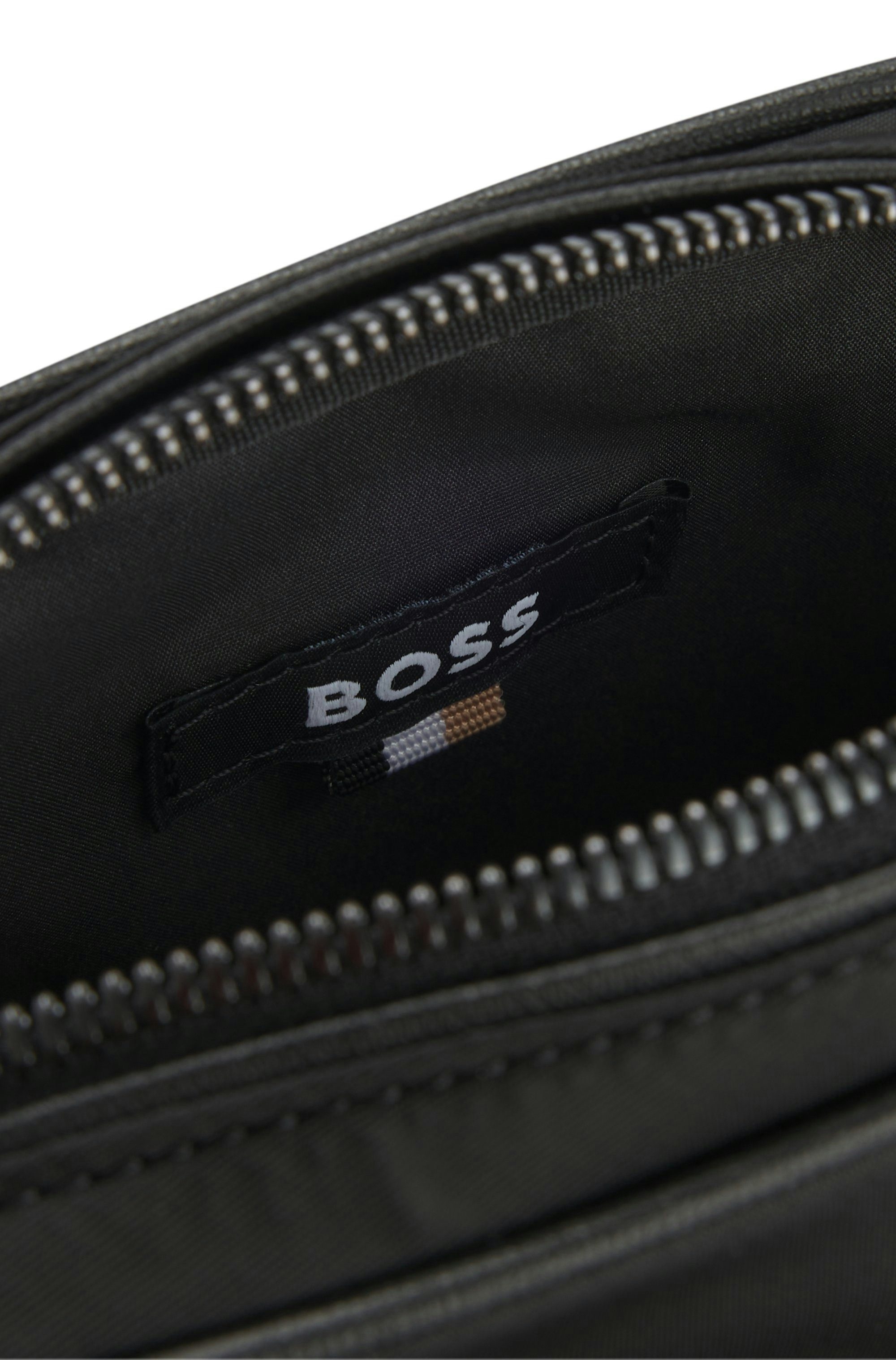 BOSS Umhängetasche B_ICON_NS, Herren Mini Bag, Schultertasche, Body Bag mit Außentasche