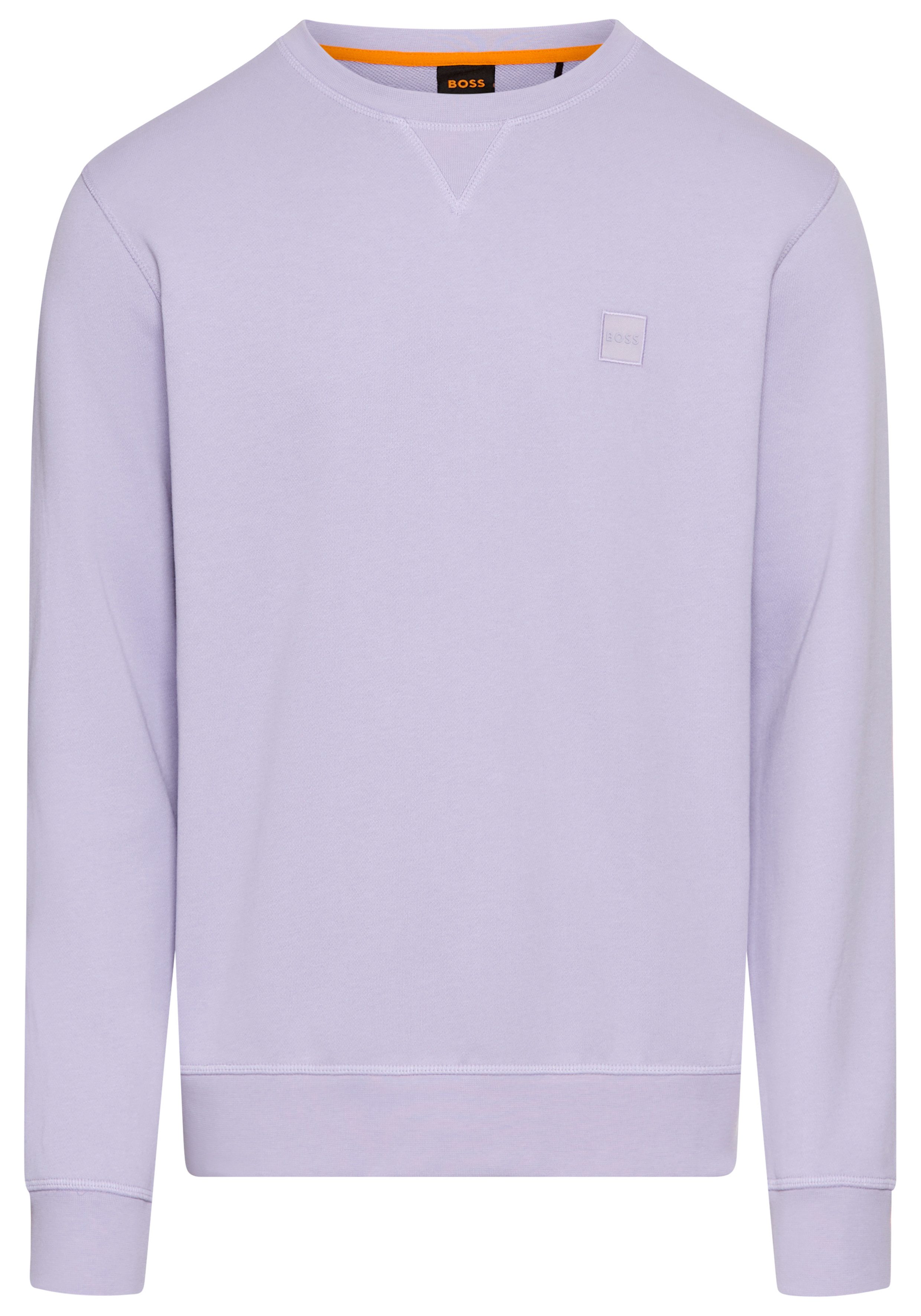 BOSS ORANGE Sweatshirt Westart mit BOSS Logopatch