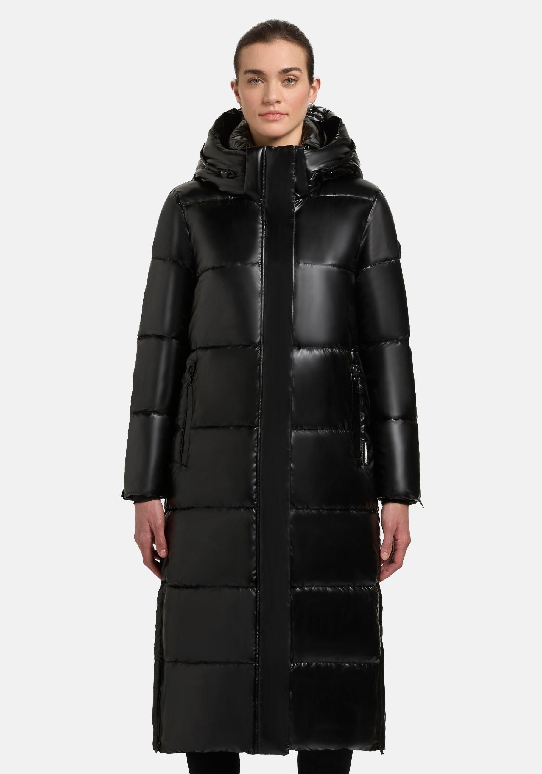 khujo Steppmantel Hedd Shiny-YM Wasserdichter Wintermantel günstig online kaufen