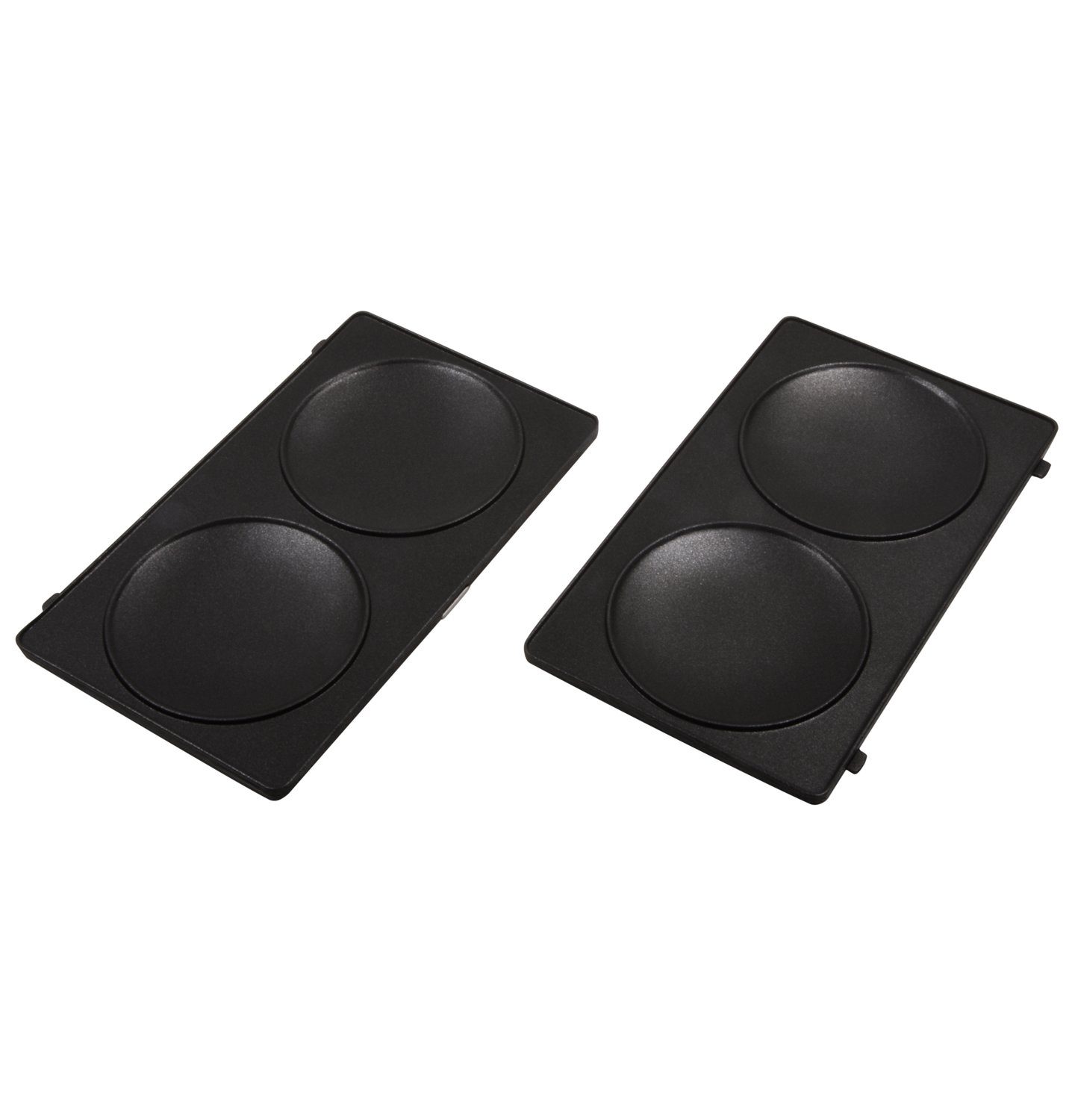 Tefal Pfannkuchenplatten Pfannkuchenbackformen Platte Set XA801012, Antihaftbeschichtung, für Snack Collection Sandwichmaker Waffeleisen