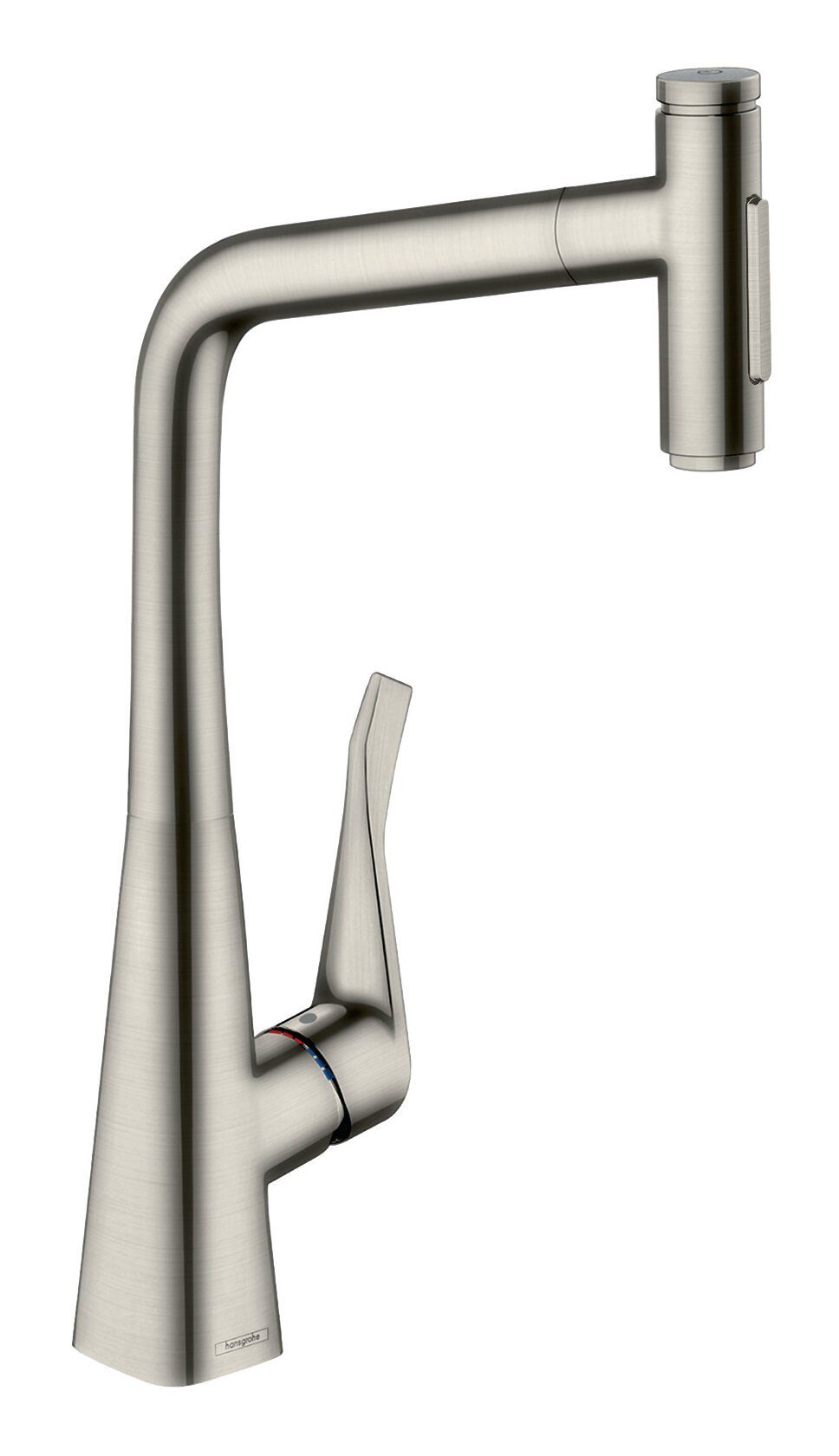 - 320 M71 Select und Select Metris Ausziehbrause hansgrohe Finish sBox 2jet Einhebel mit Küchenarmatur Edelstahl / M71 Metris