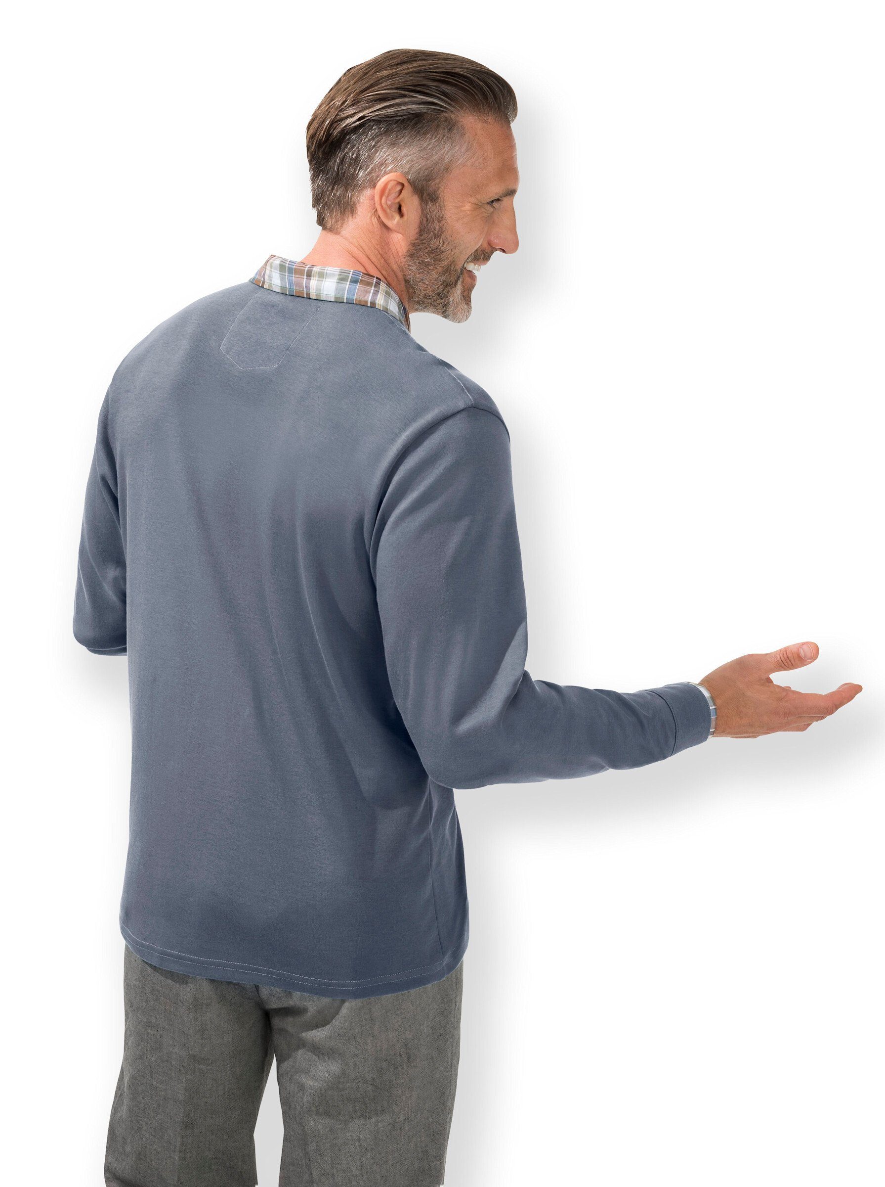 Witt T-Shirt Langarm-Poloshirt günstig online kaufen